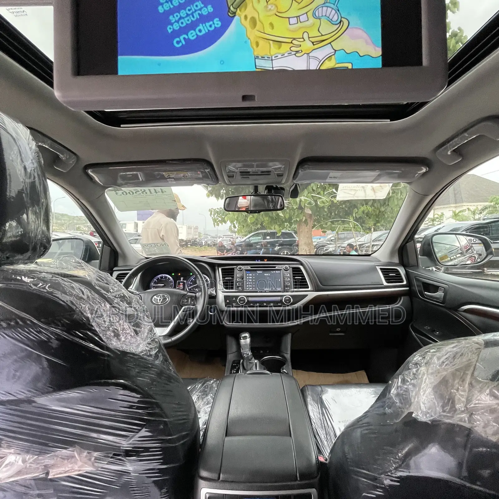 Toyota Highlander Limited 4x4 V6 (3.5L 6cyl 8A) 2017 Black