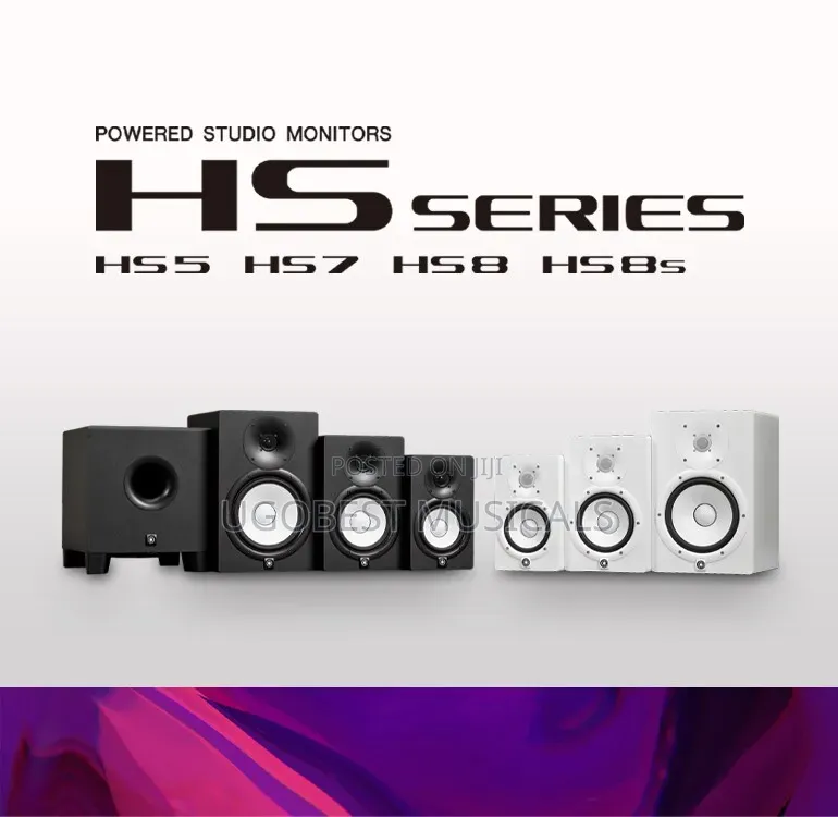 Yamaha HS5 Active Studio Monitor Speaker for Mixing and Recordings