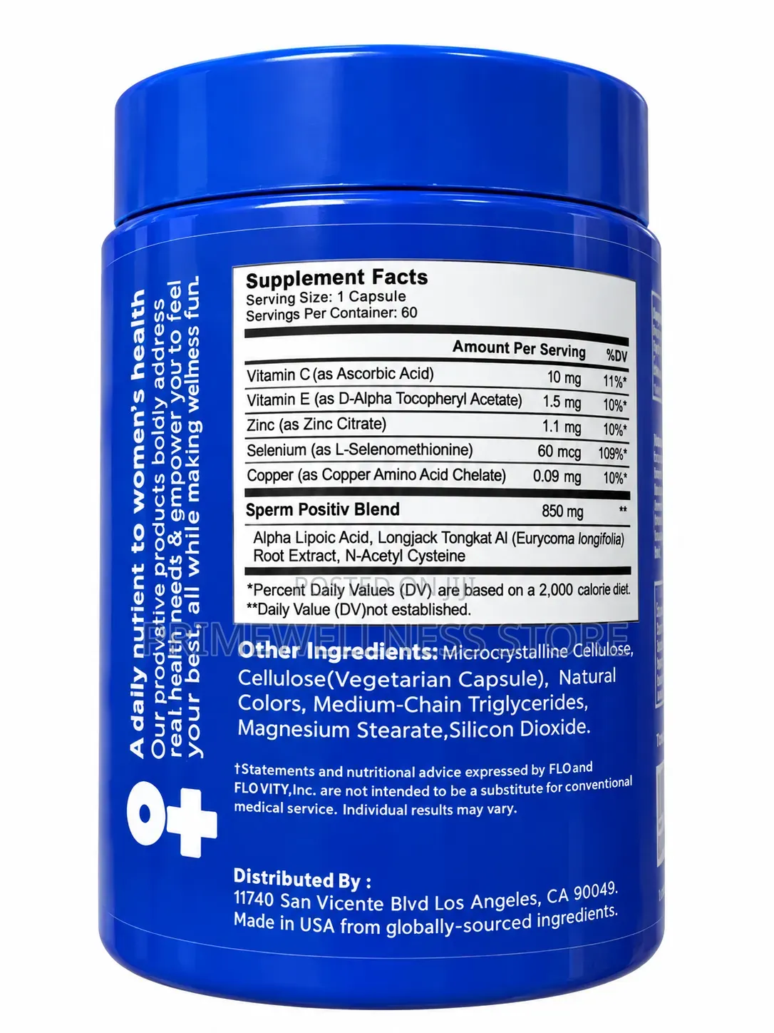 Preggo Sperm Health 60 Vegan Capsules