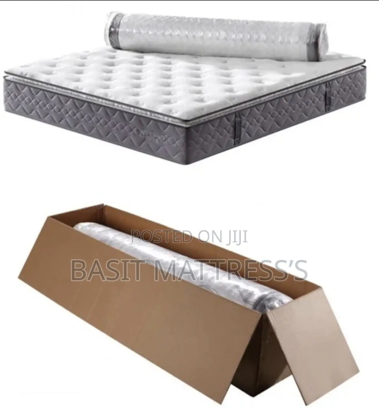 Imported Hybrid Spring Vacuum/Compressedmattress Available in All Size