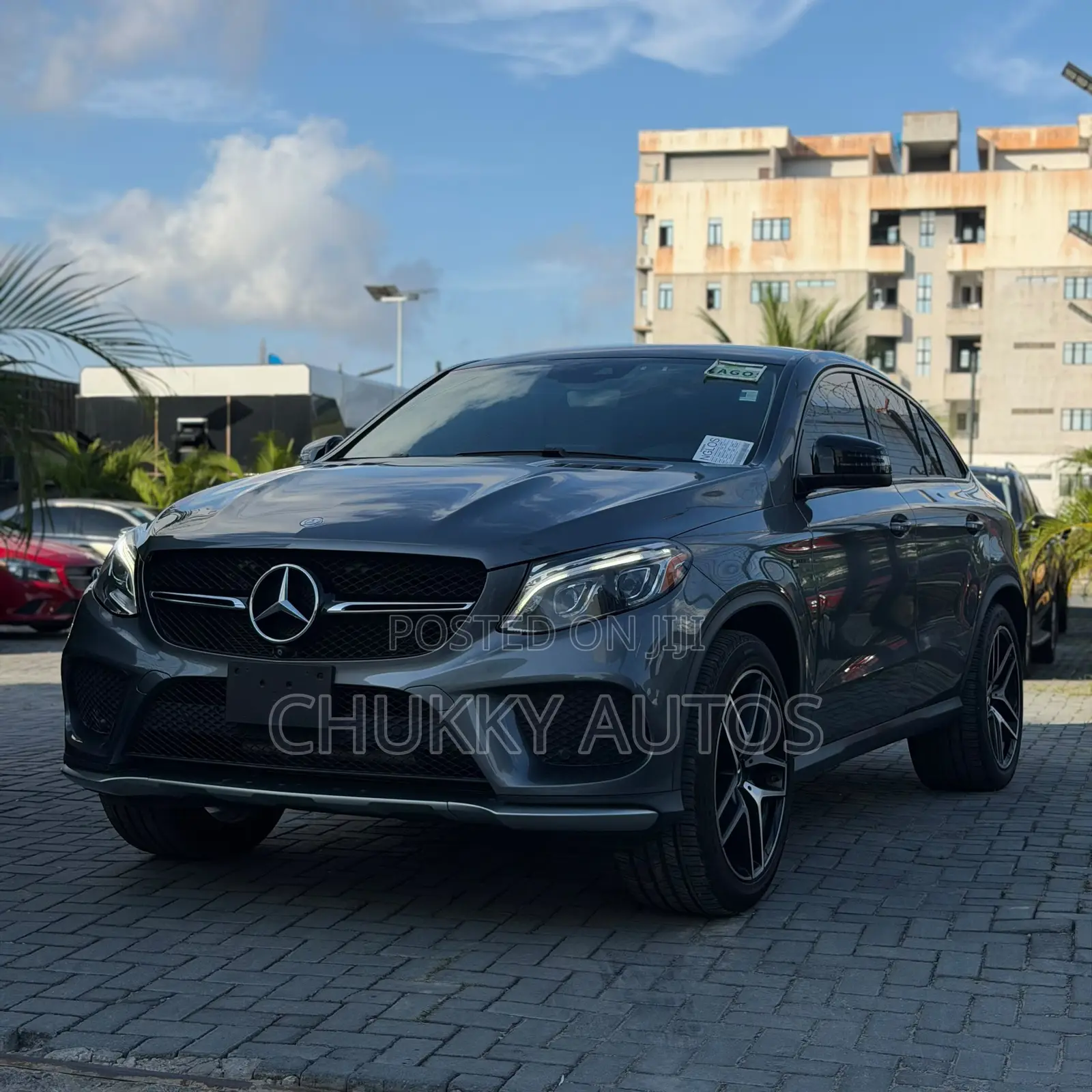 Mercedes-Benz GLE-Class AMG GLE 43 4MATIC 2017 Gray