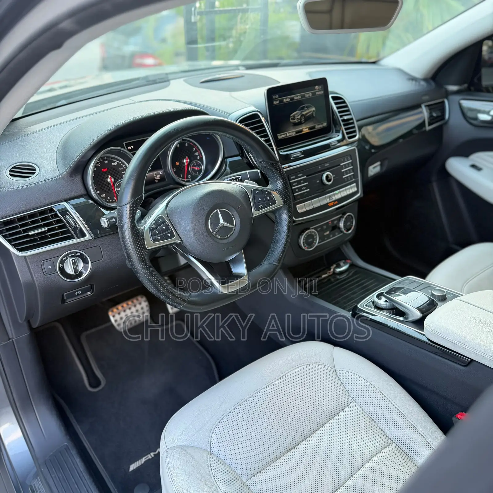 Mercedes-Benz GLE-Class AMG GLE 43 4MATIC 2017 Gray