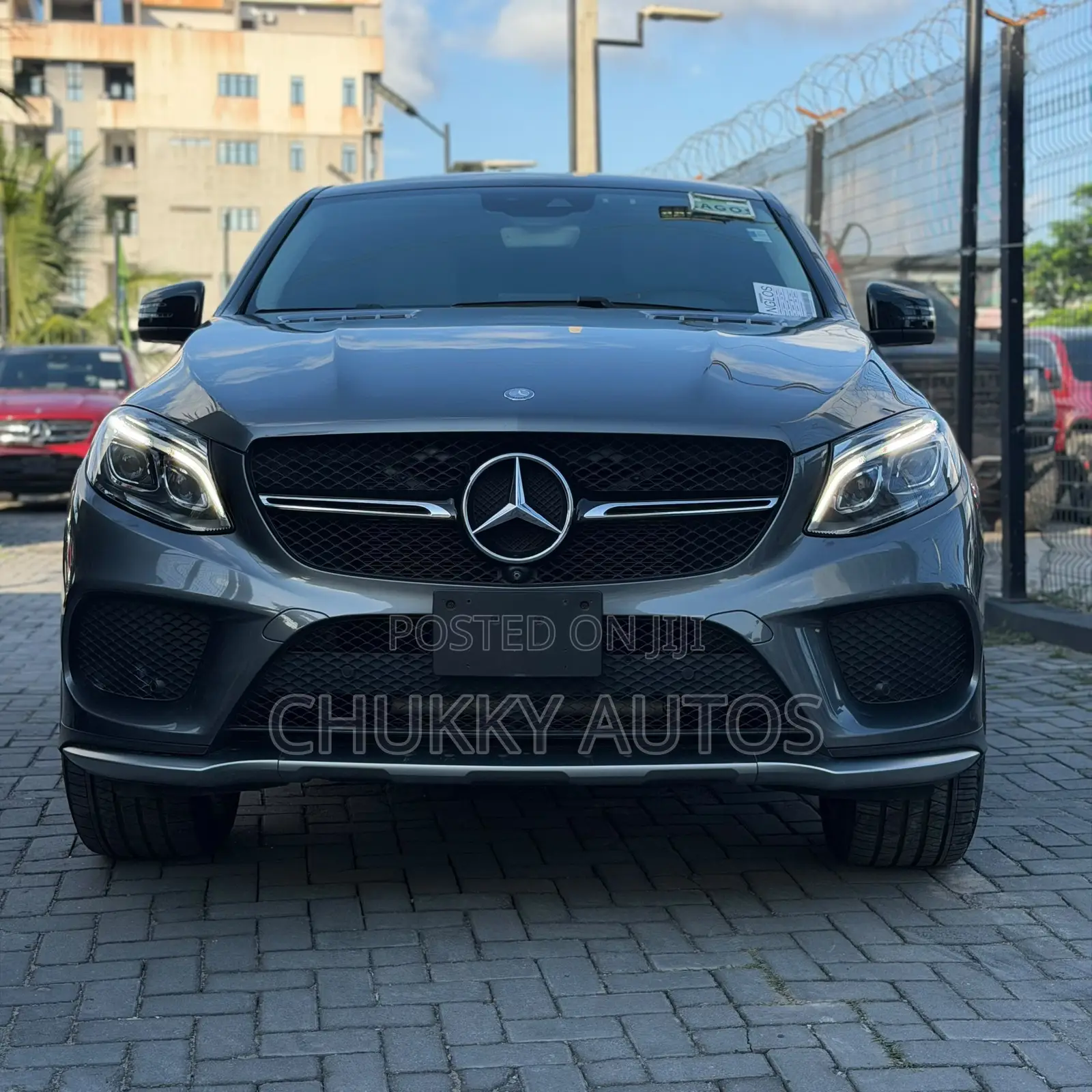 Mercedes-Benz GLE-Class AMG GLE 43 4MATIC 2017 Gray