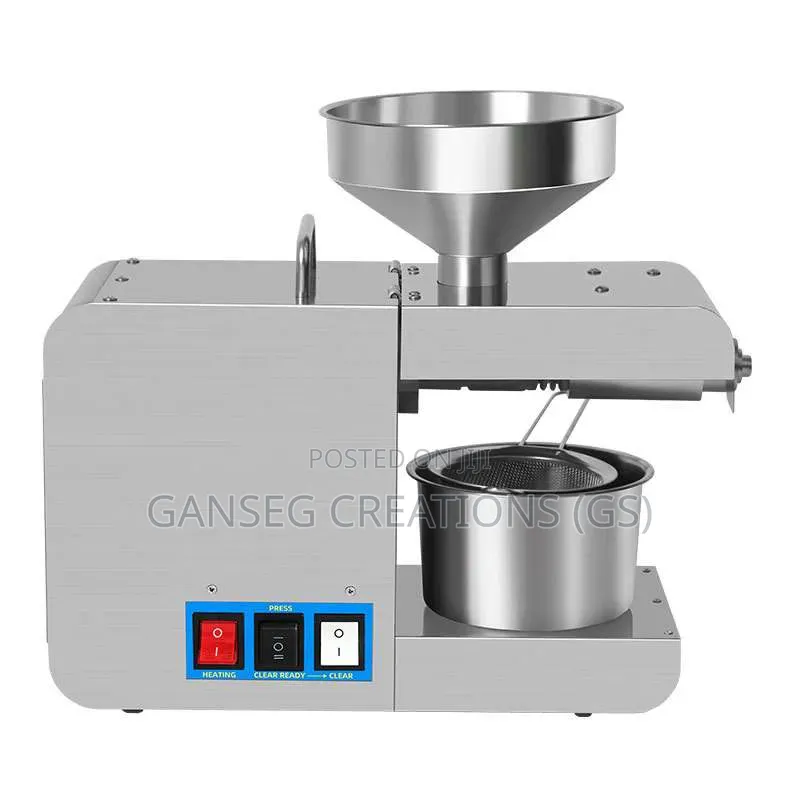 Commercial Stainless Steel Automatic Oil Press Extraction Machine .