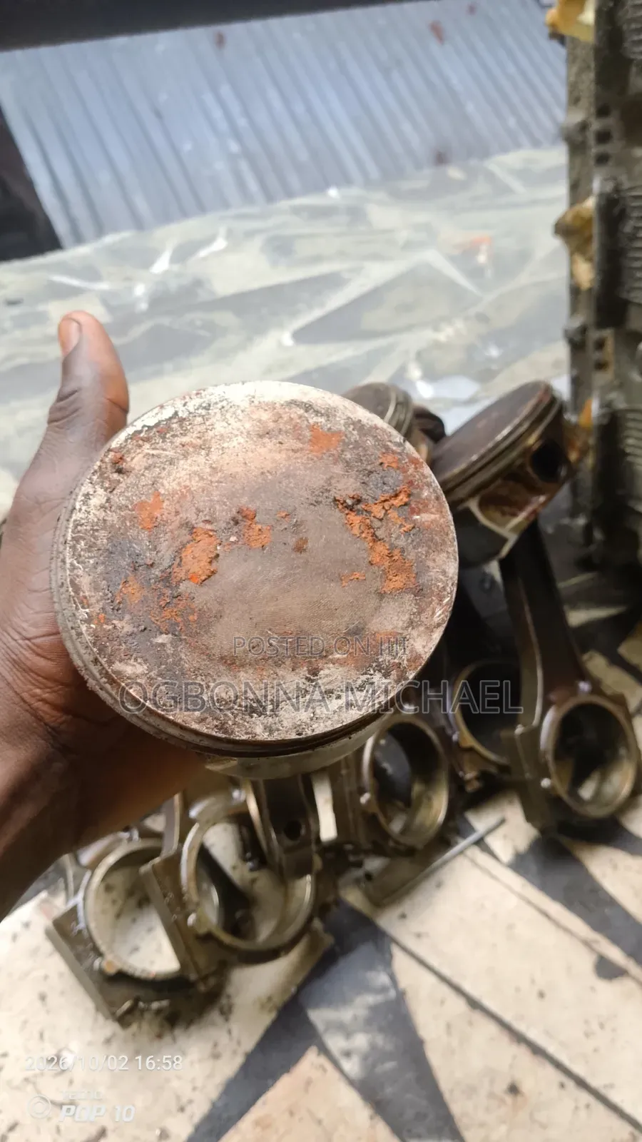 Piston Dodge Ram, Dodge Challenger, Jeep Cherokee 5.7 16 Plugs