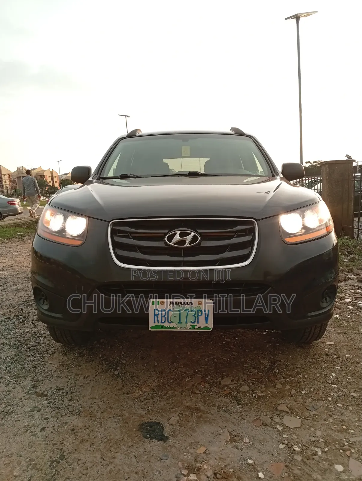 Hyundai Santa Fe 2011 Gray