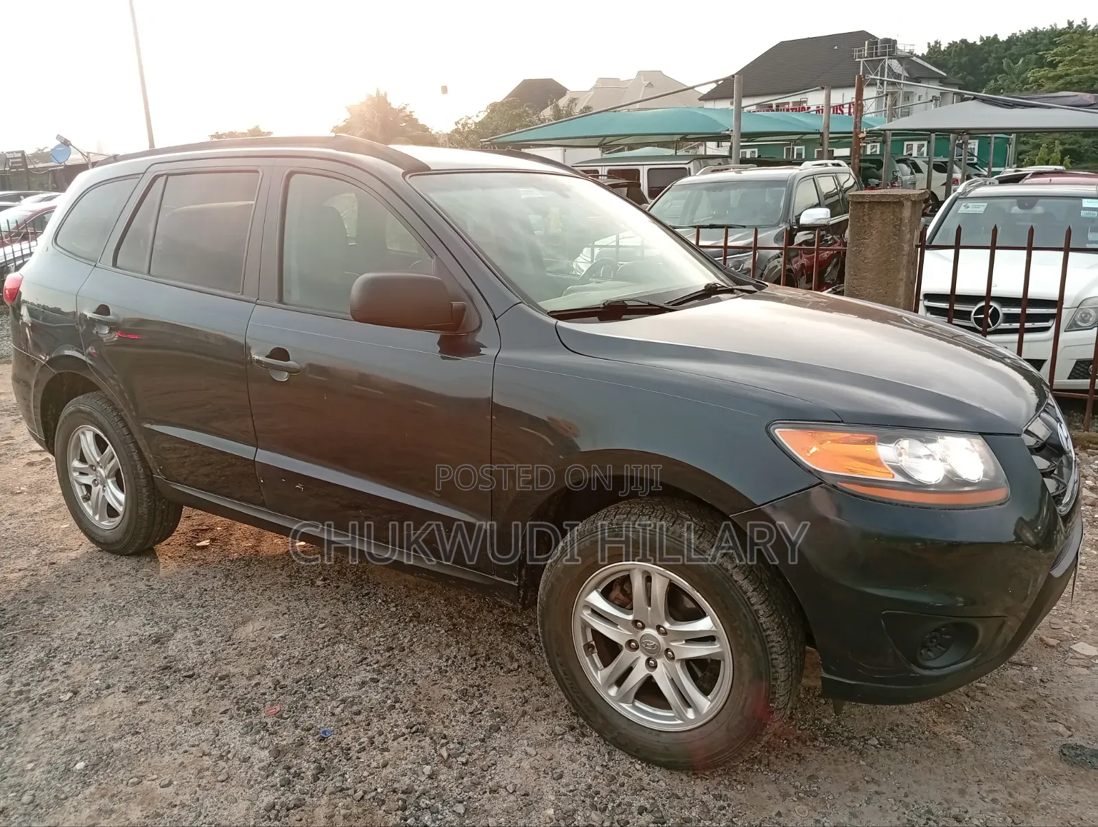 Hyundai Santa Fe 2011 Gray