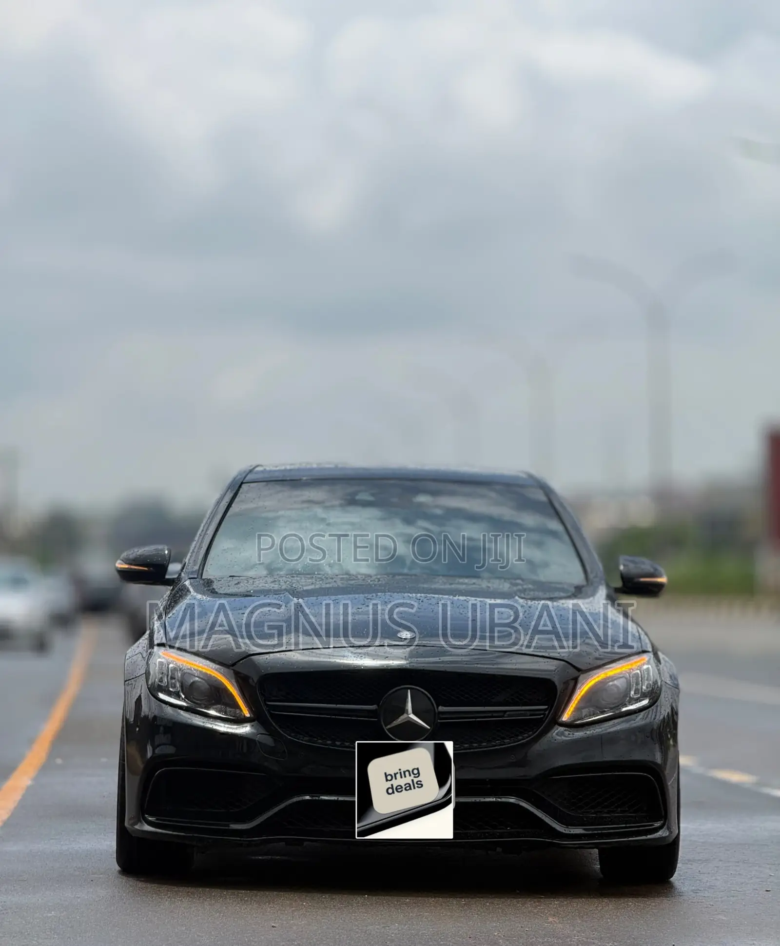 Mercedes-Benz C63 S RWD Sedan (4.0L V8 7A) 2017 Black