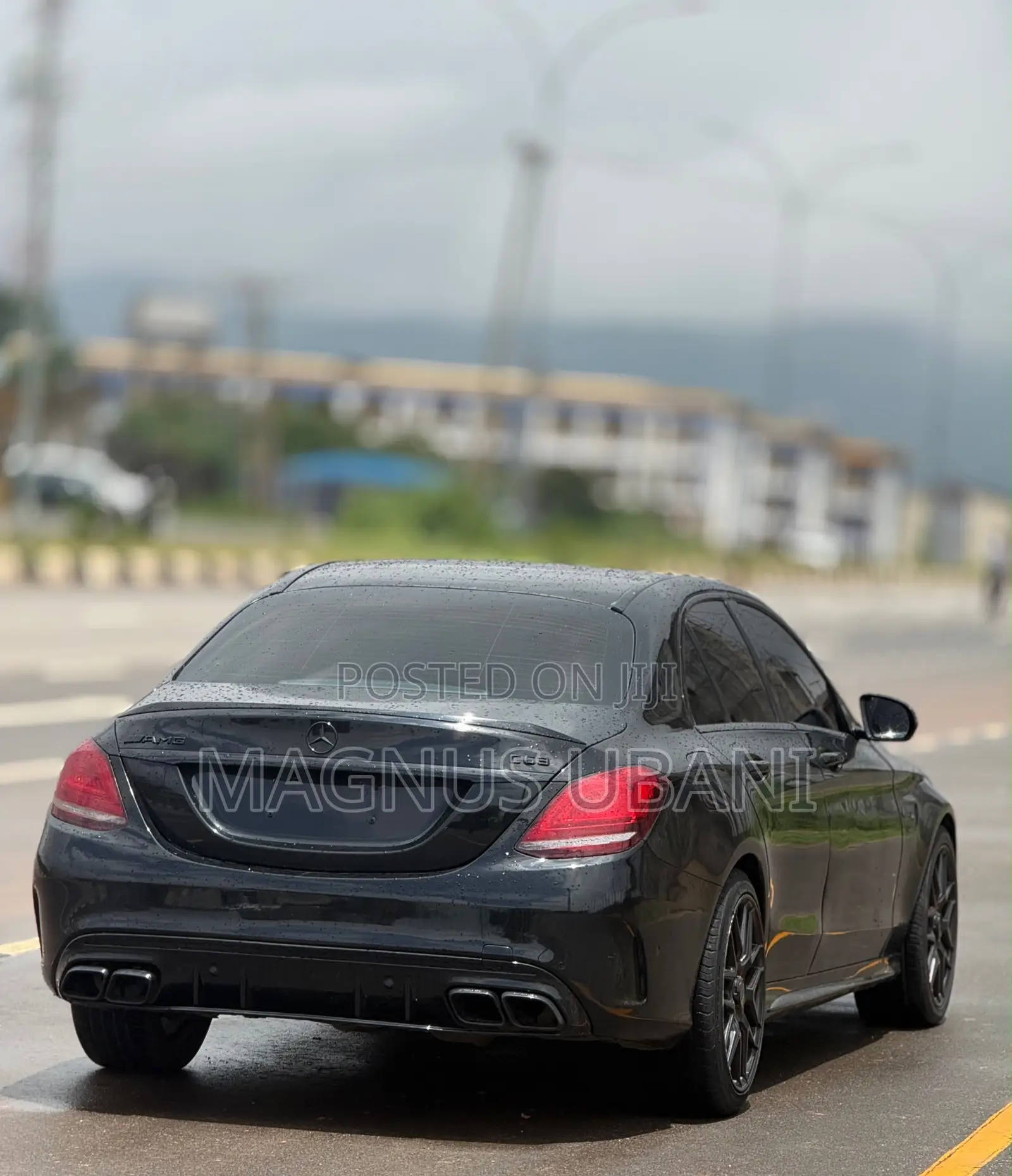 Mercedes-Benz C63 S RWD Sedan (4.0L V8 7A) 2017 Black