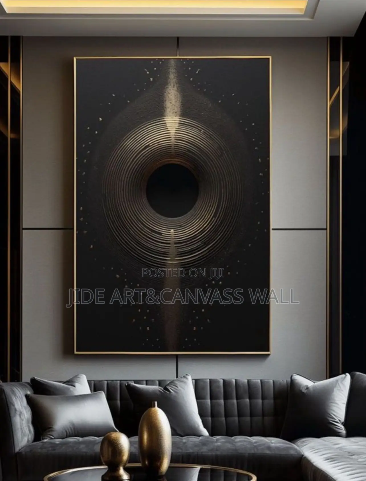 A Modern Abstract Wall Canvass Frame