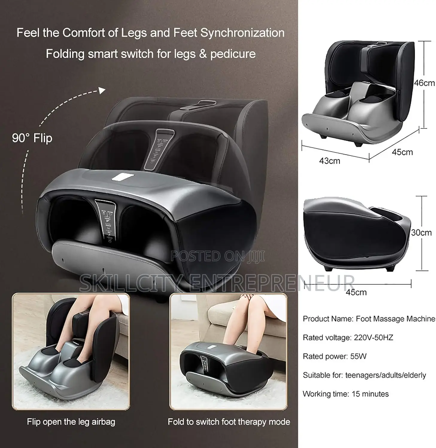 Leg Beautician Full Leg Foot Massager