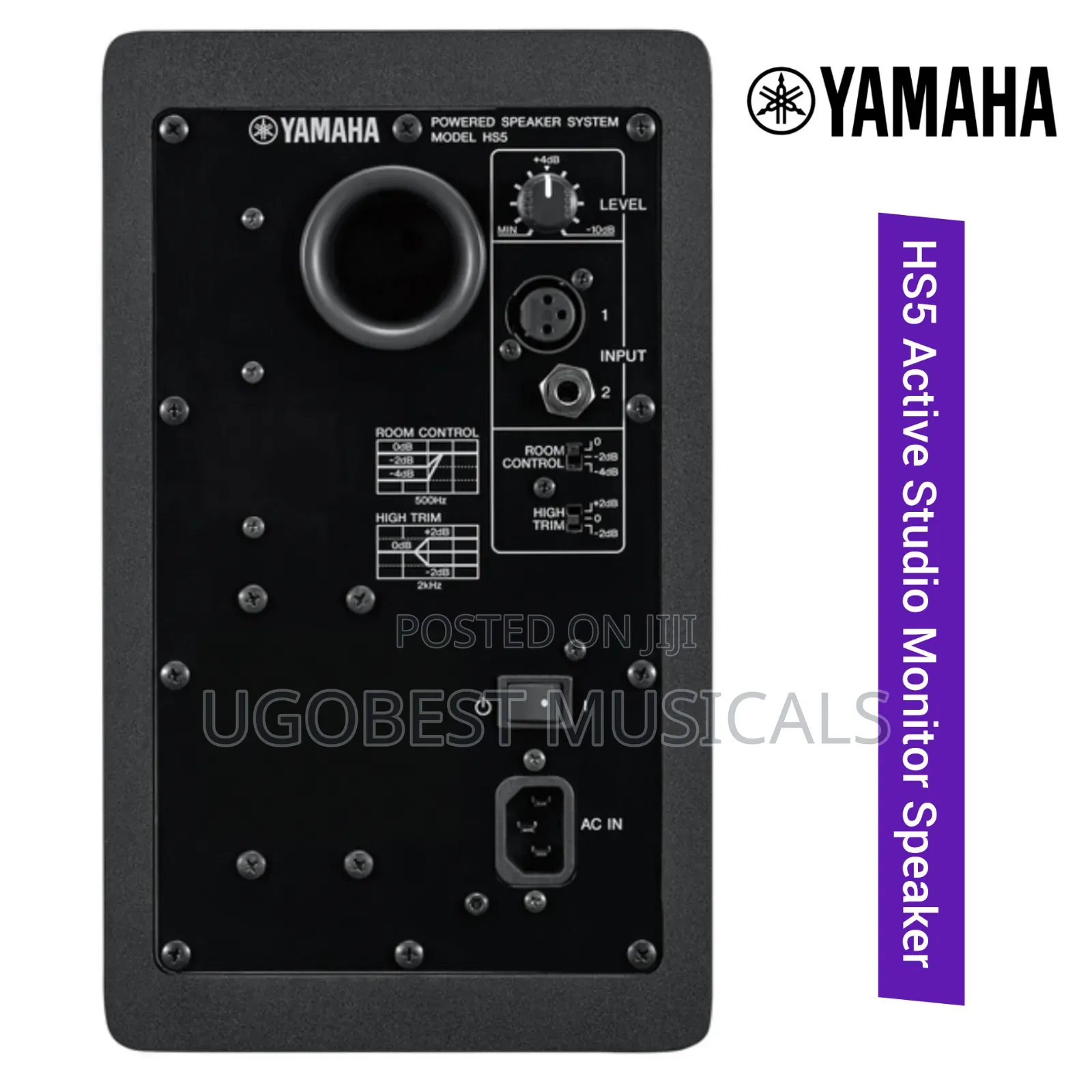 Yamaha HS5 Active Studio Monitor Speaker for Mixing and Recordings