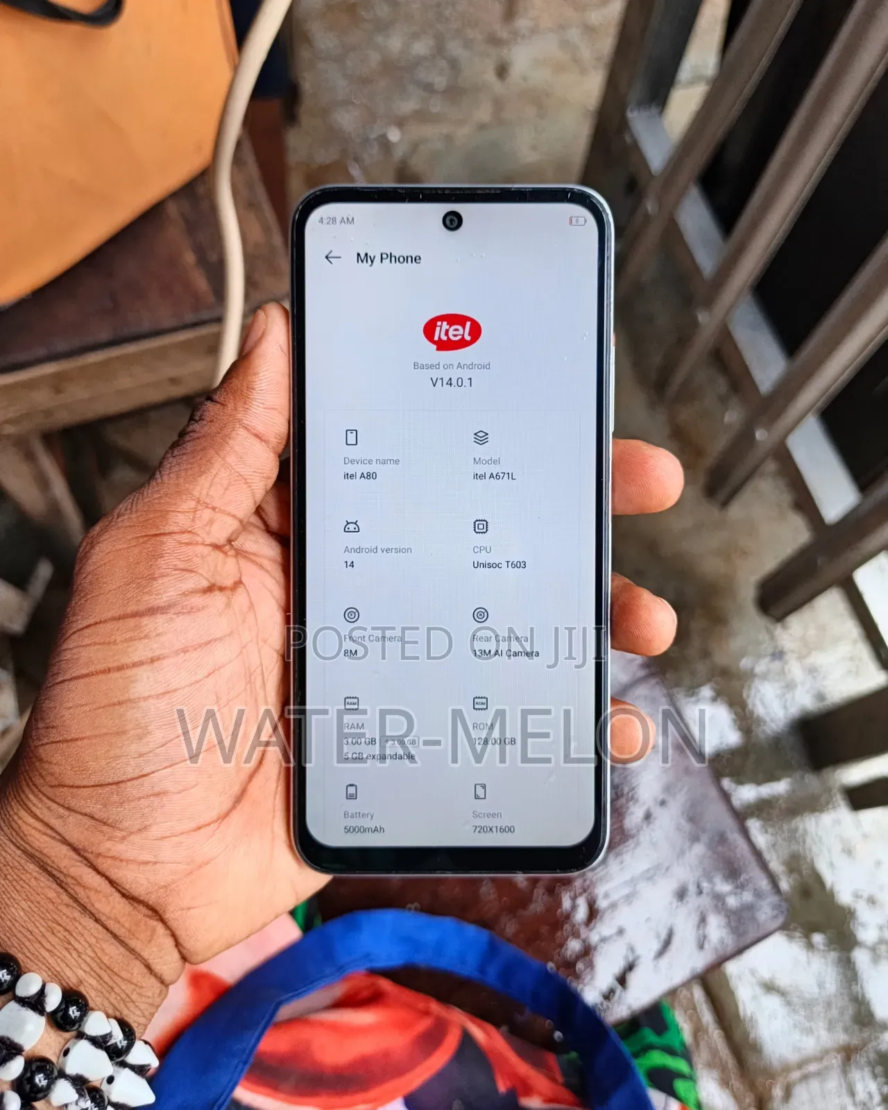Itel A80 128 GB White