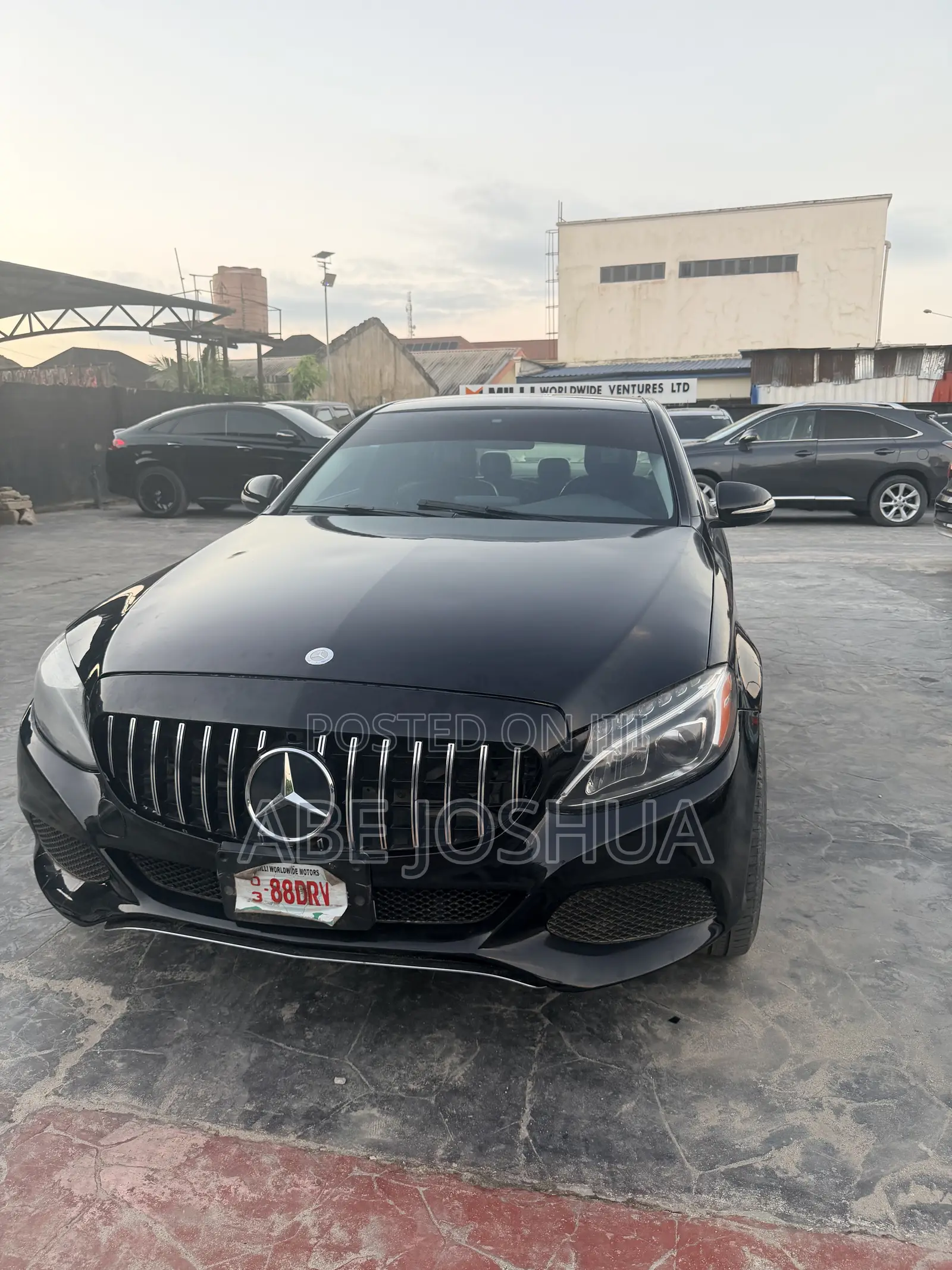 Mercedes-Benz C300 Base 4Matic Sedan AWD (2.0L 4cyl 7A) 2016 Black