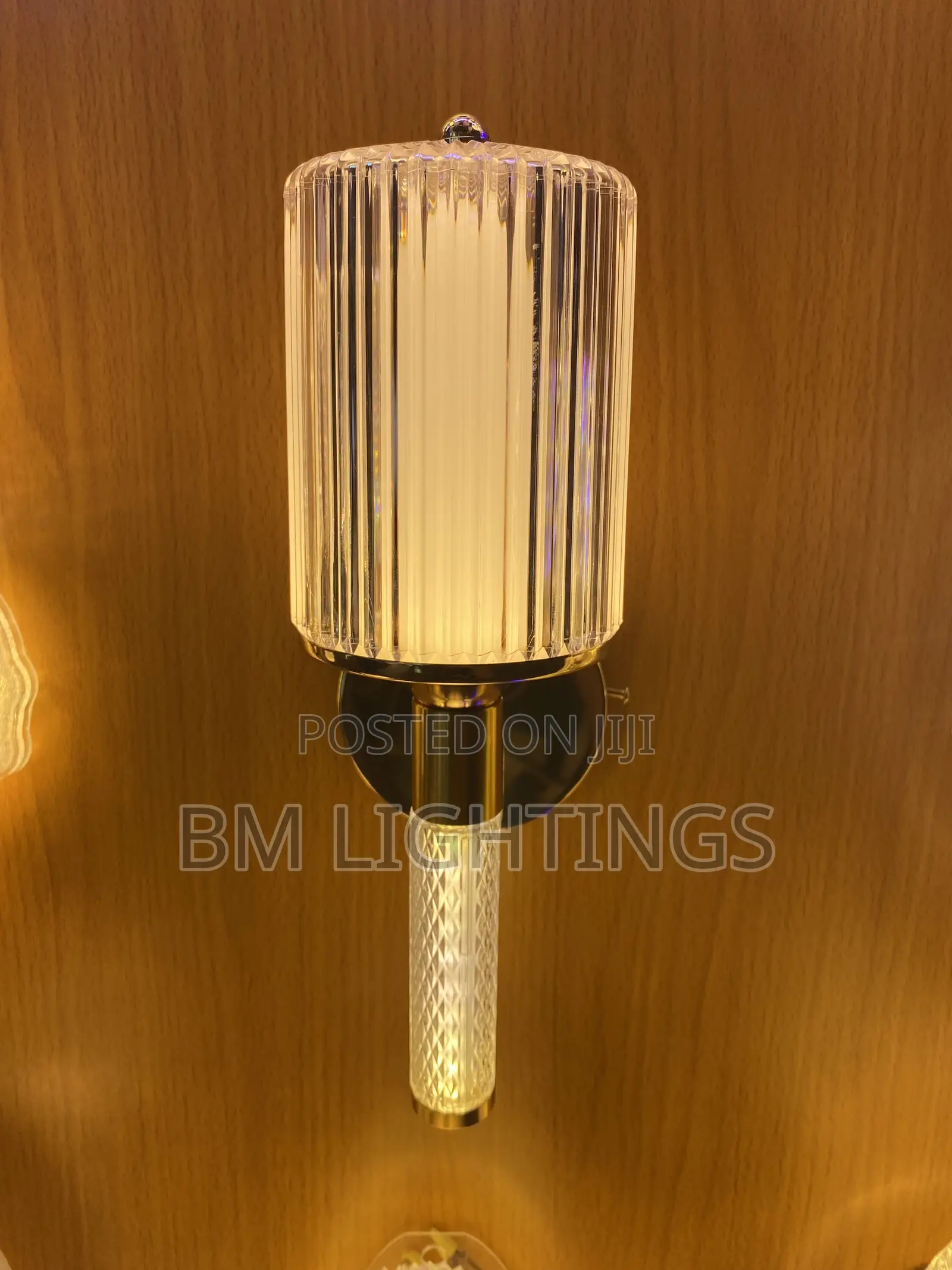 Gold Crystal Wall Bracket