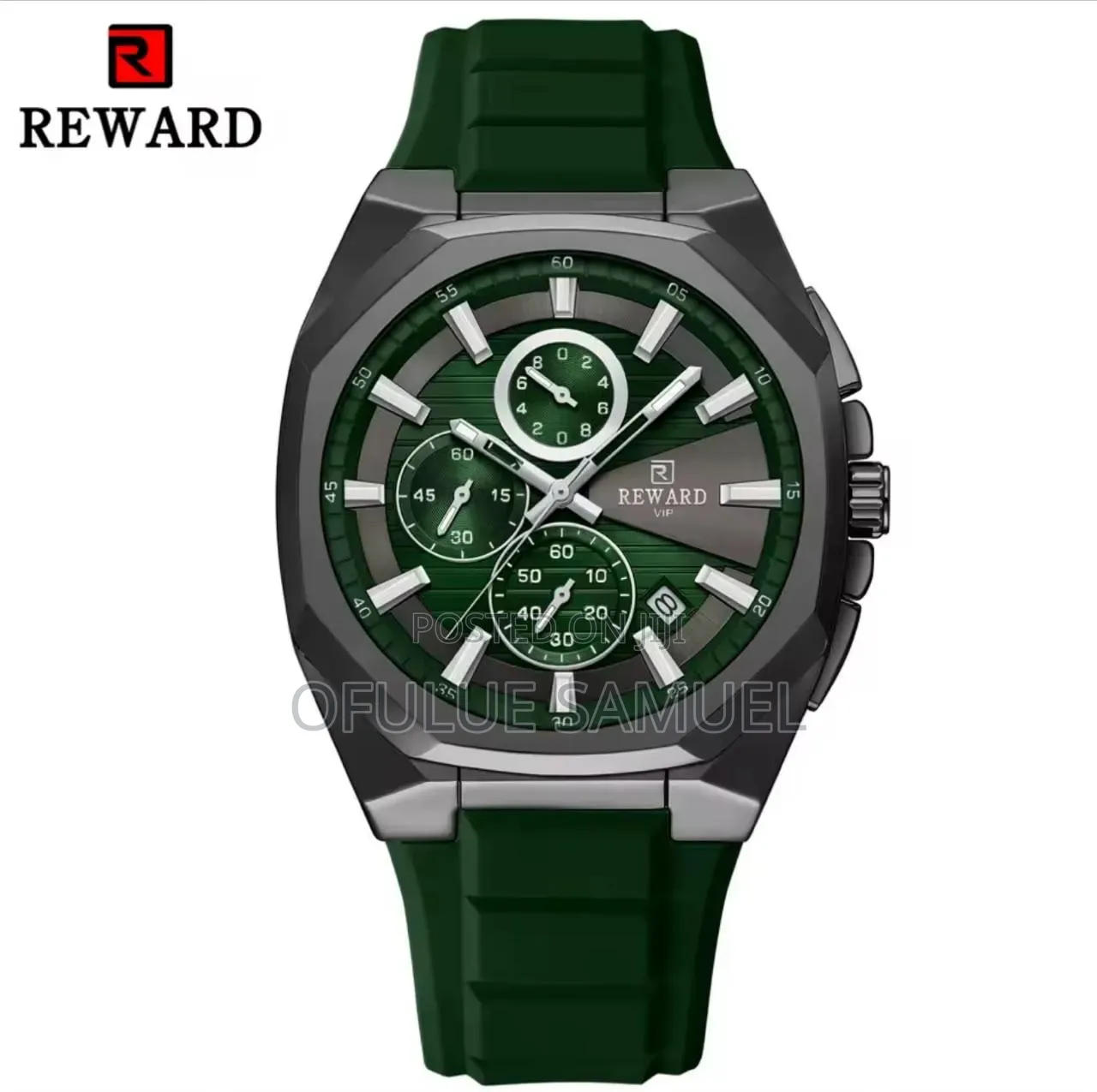 High Quality Reward Rubber Strap Watch