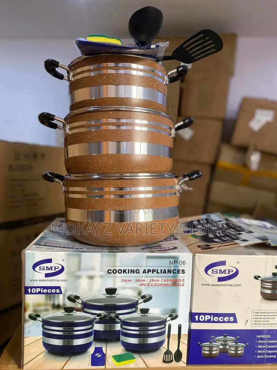 Quality SMP Non-Stick Cookware / Pot Set