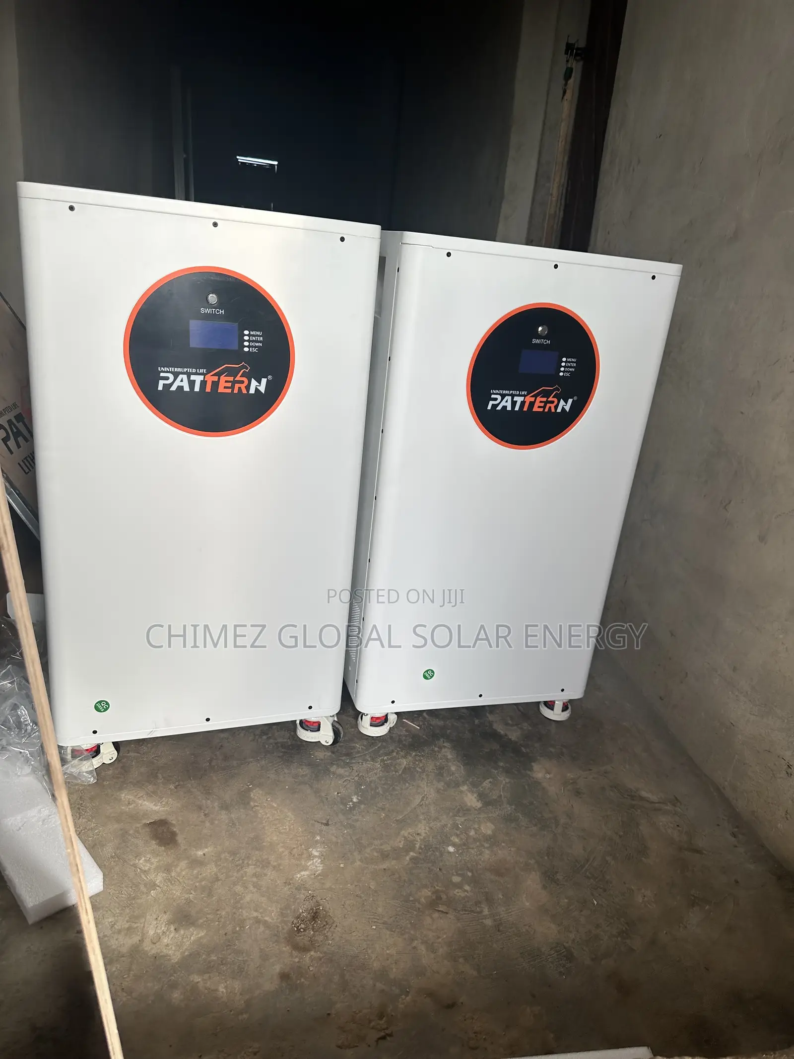 Pattern Lithium Battery 17.5kwh , 51.2V