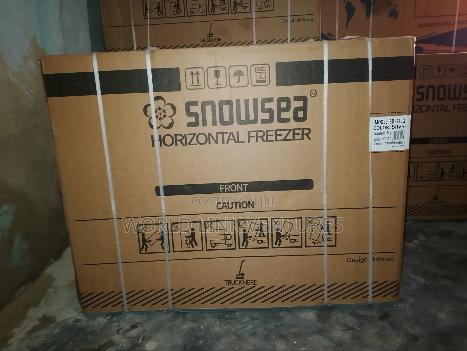Snowsea Chest Freezer Model 308G 220 Liters Low Power Energy Saving