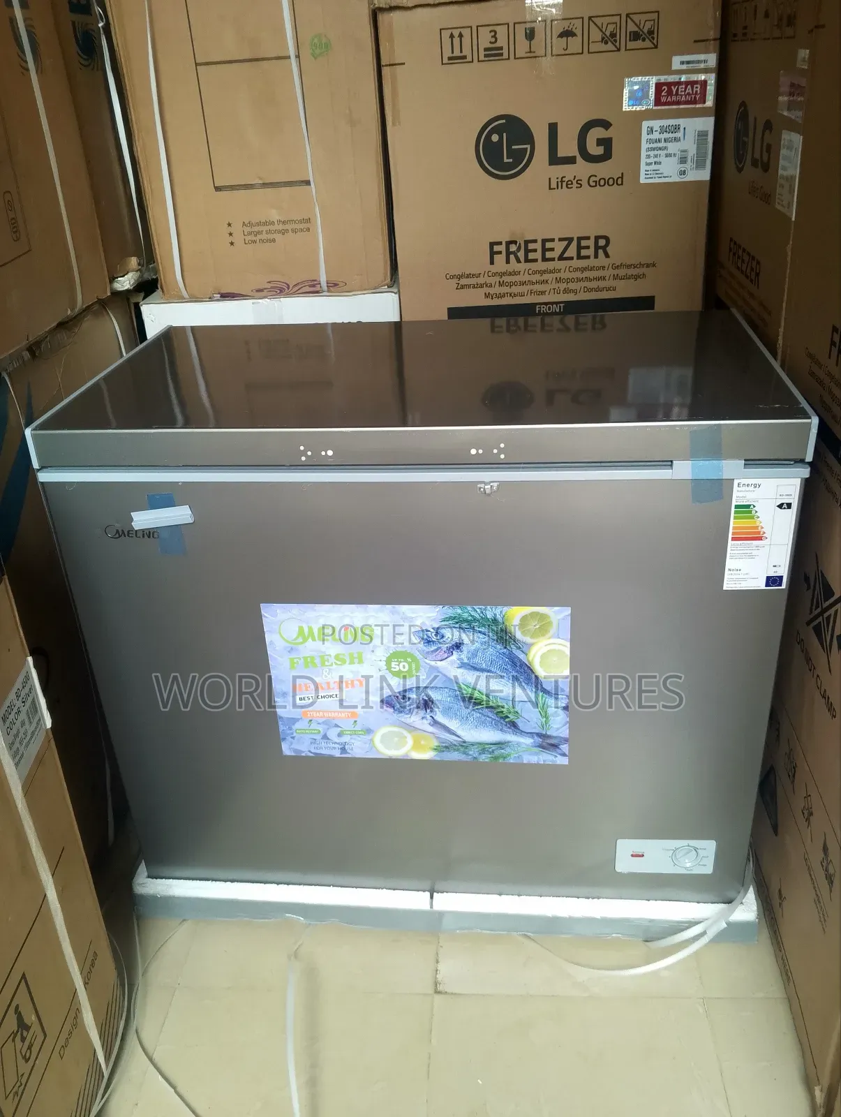 Snowsea Chest Freezer Model 308G 220 Liters Low Power Energy Saving