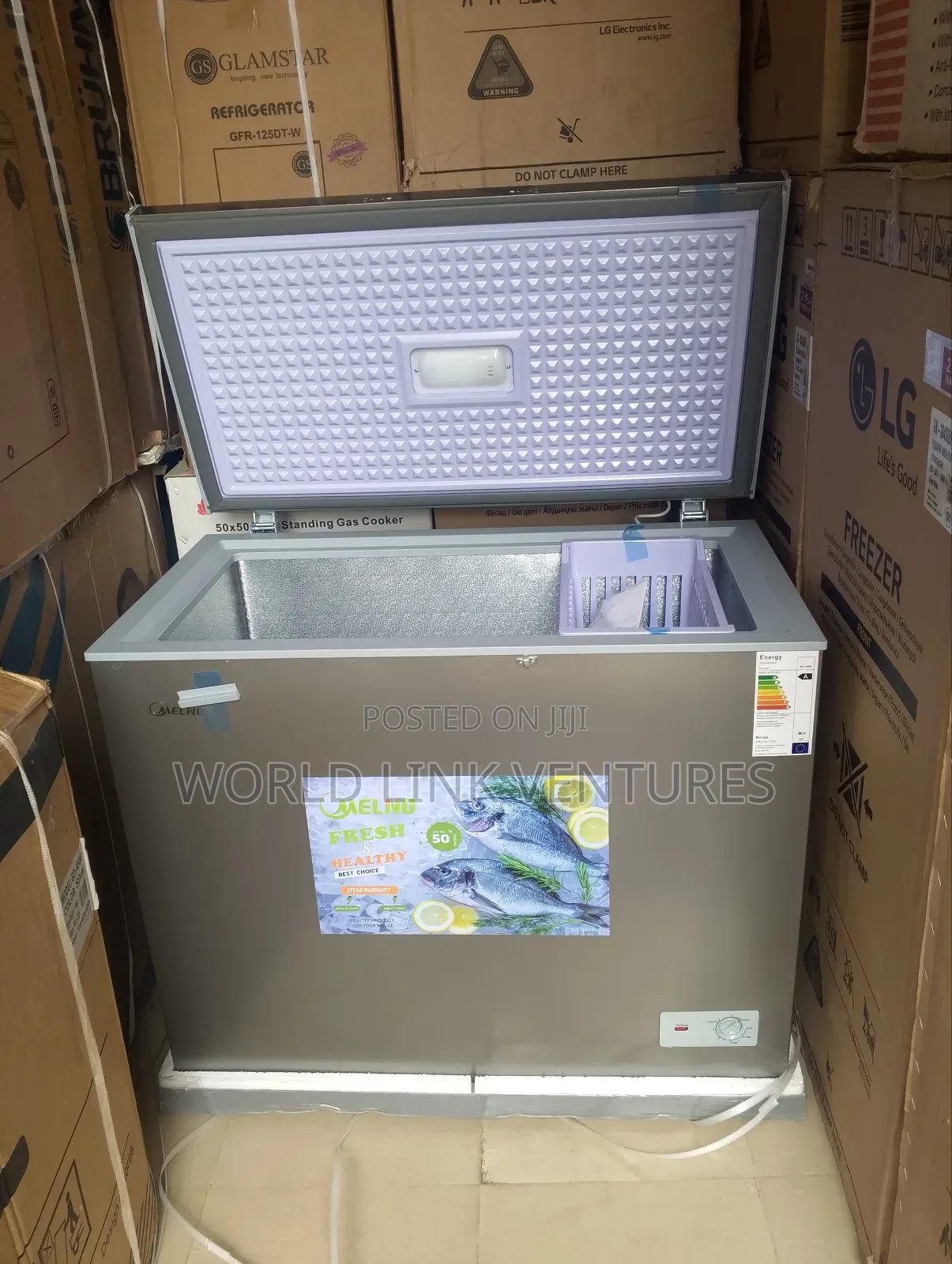 Snowsea Chest Freezer Model 308G 220 Liters Low Power Energy Saving