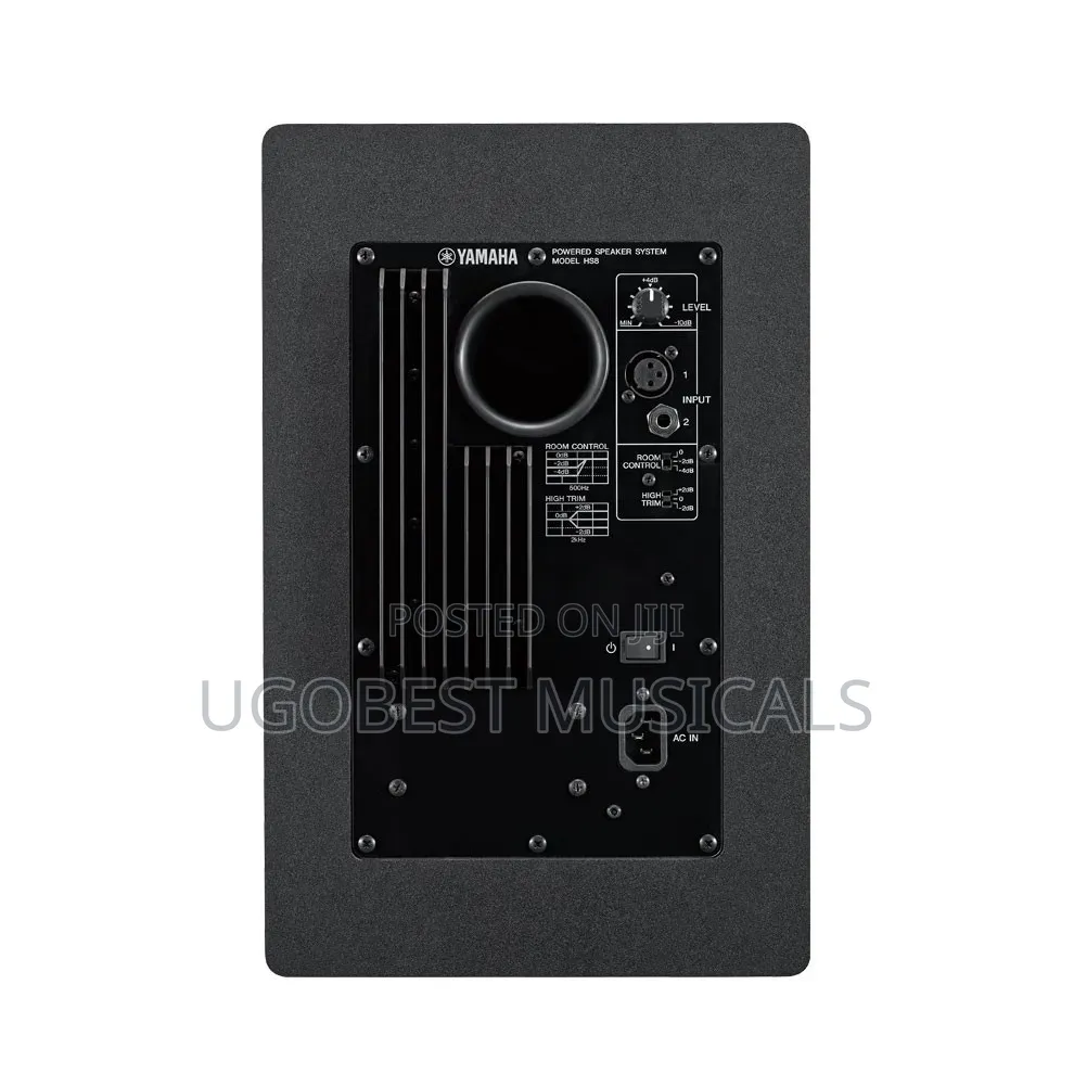 Yamaha HS8 120W Powered Studio Monitor Speaker (Black)