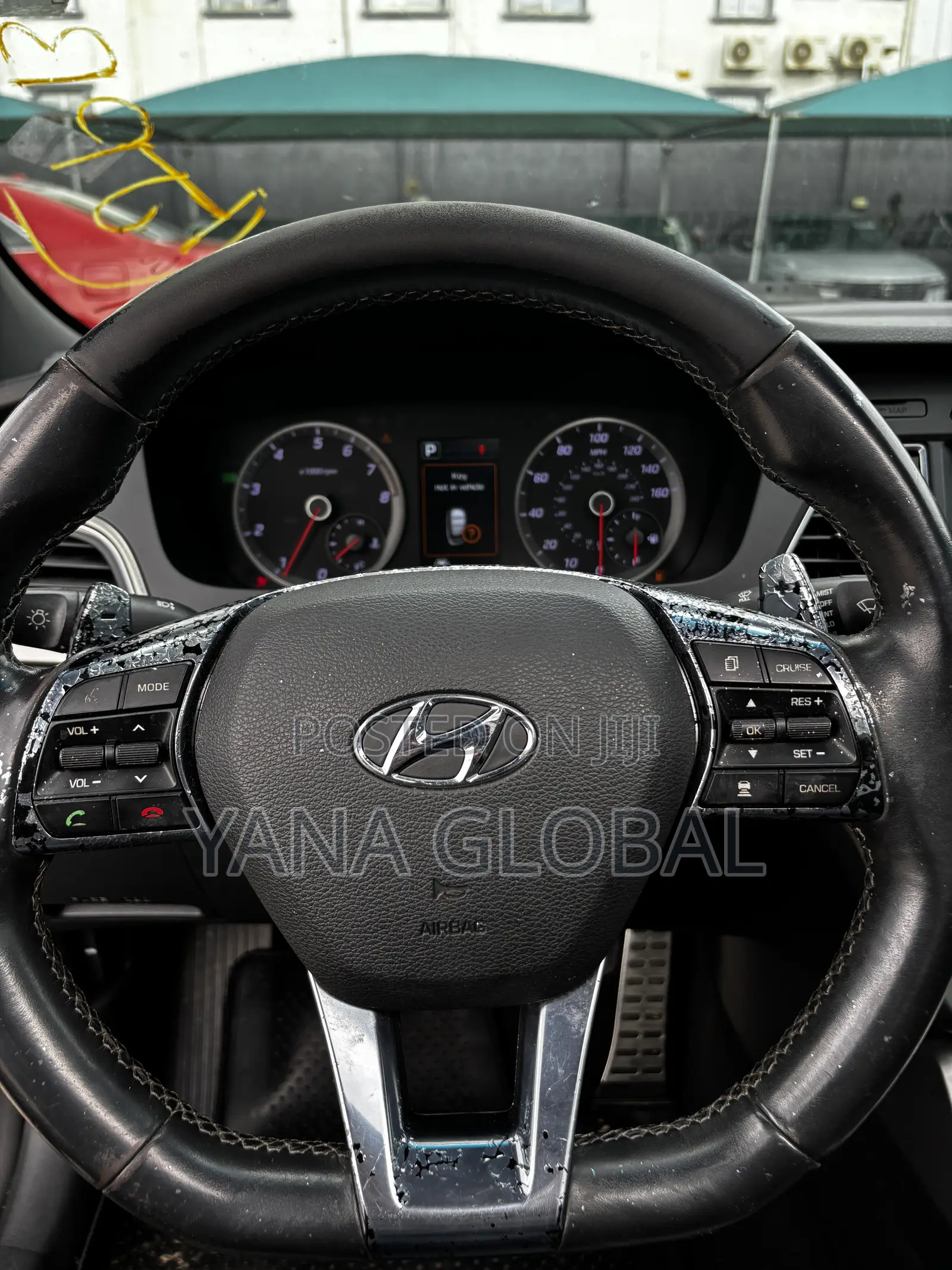 Hyundai Sonata Sport 2.0T Sedan FWD (2.0L 4cyl 6A) 2016 Black