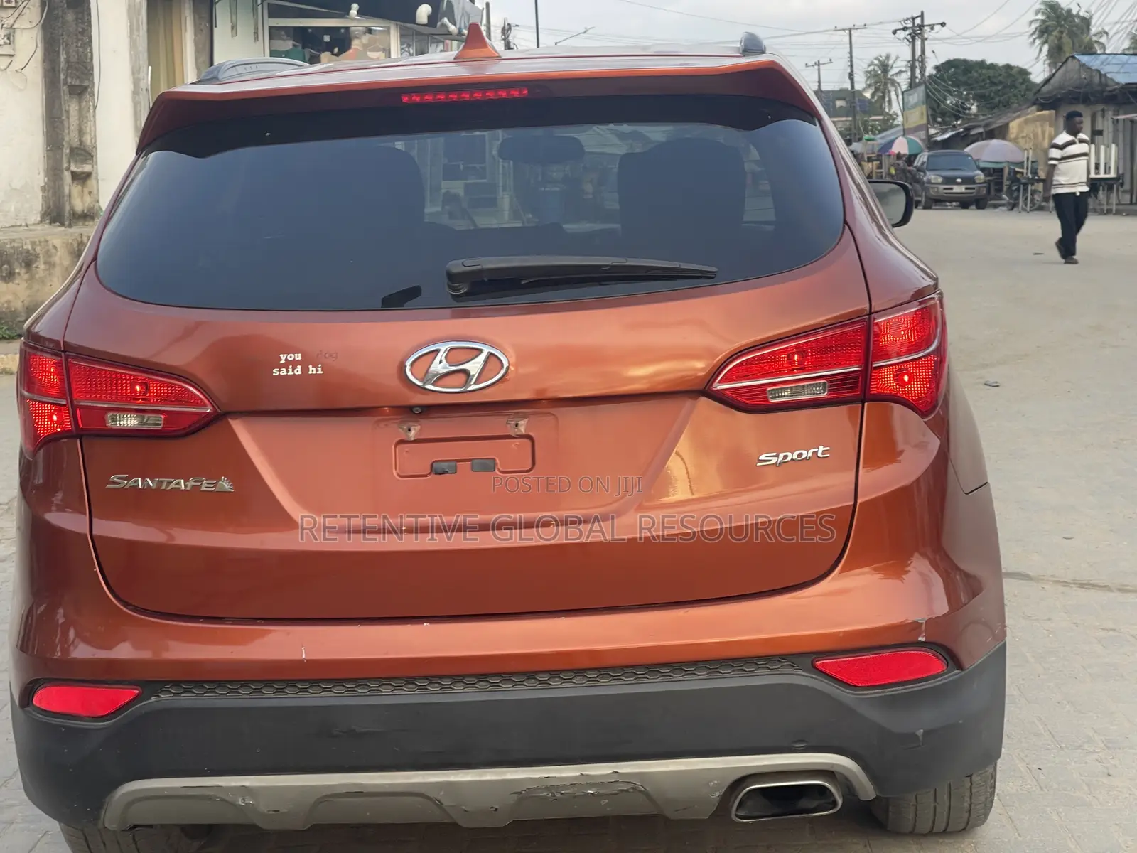 Hyundai Santa Fe 2014 Gold