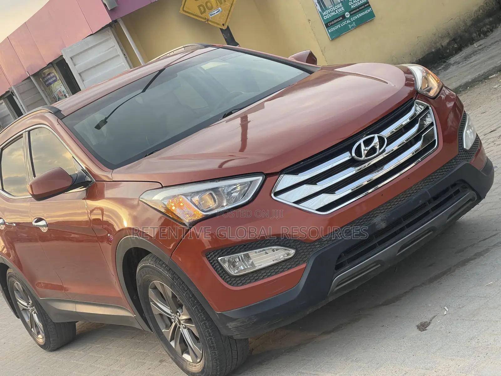 Hyundai Santa Fe 2014 Gold