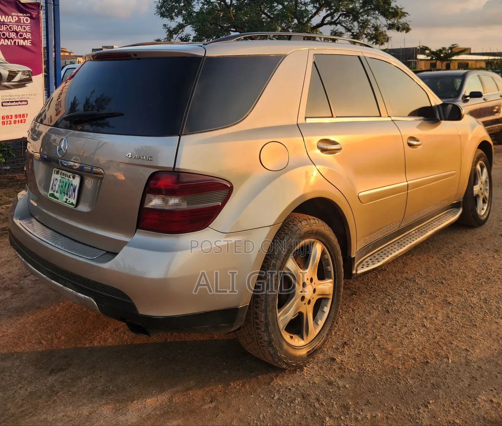 Mercedes-Benz M Class ML 350 4Matic 2008 Gold