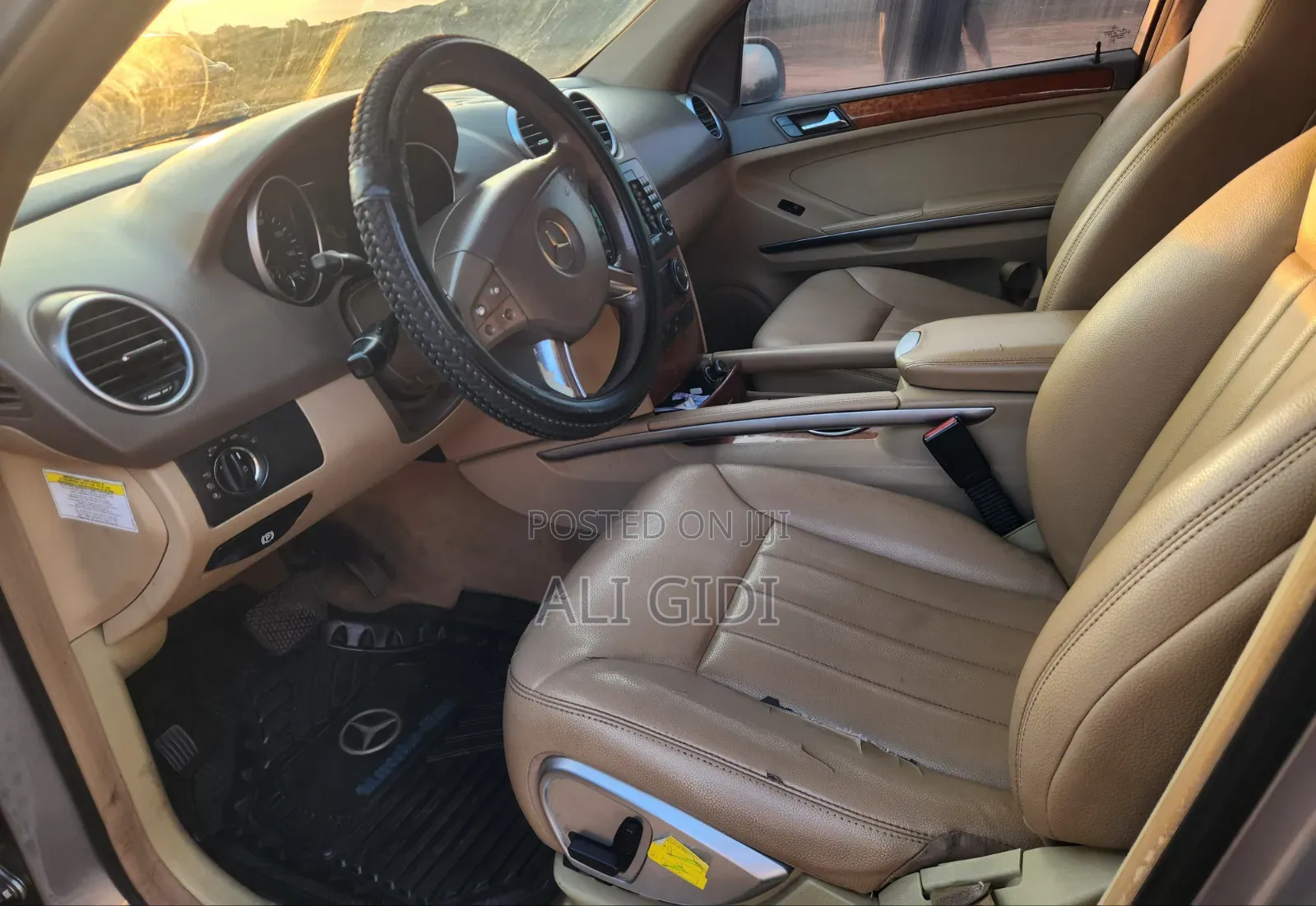 Mercedes-Benz M Class ML 350 4Matic 2008 Gold