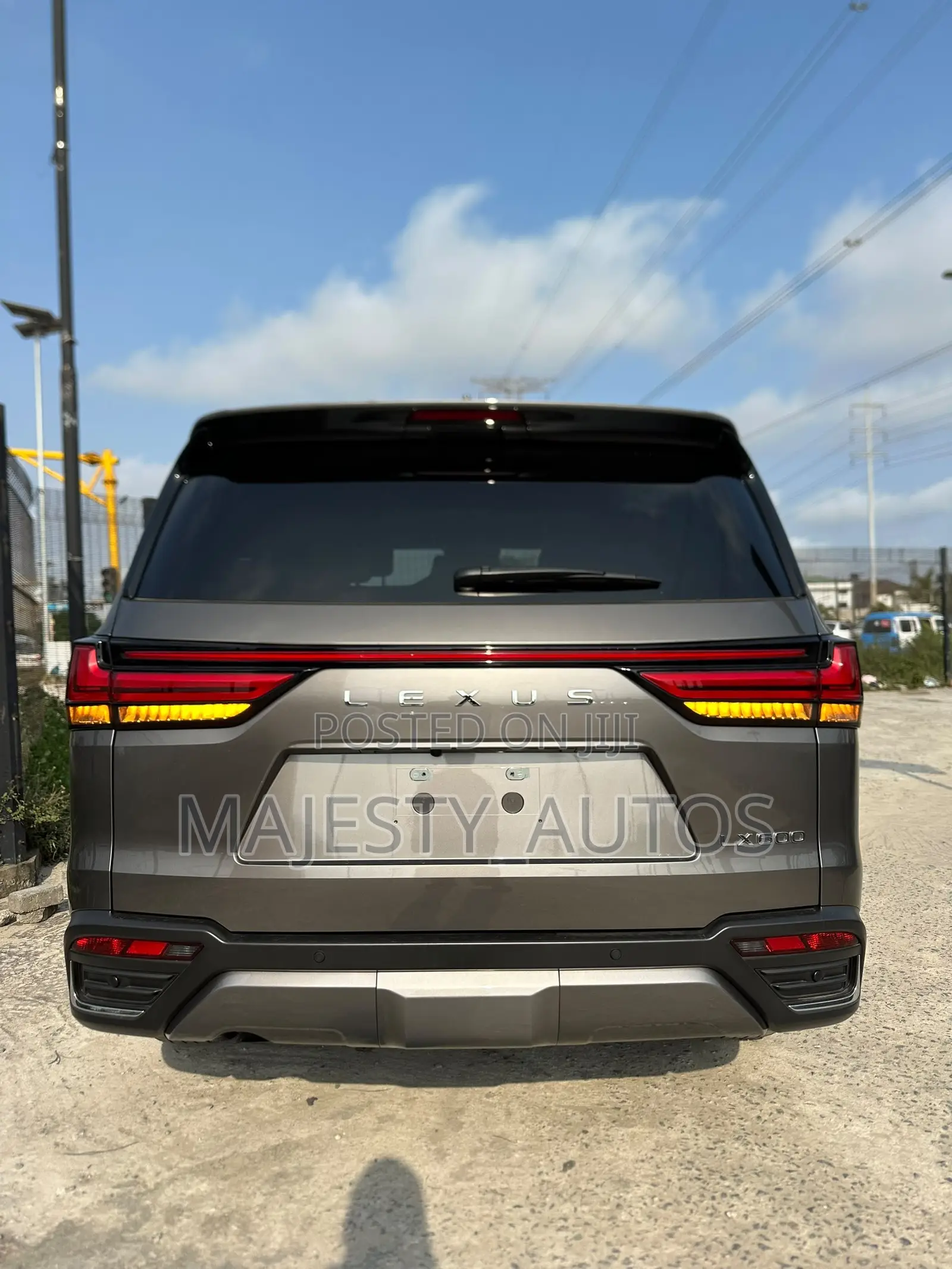 New Lexus LX 2025 Beige