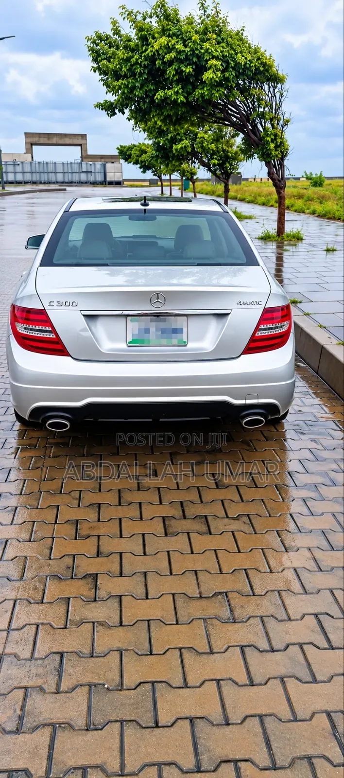 Mercedes-Benz C300 Sport 4Matic Sedan AWD (3.5L 6cyl 7A) 2013 Silver