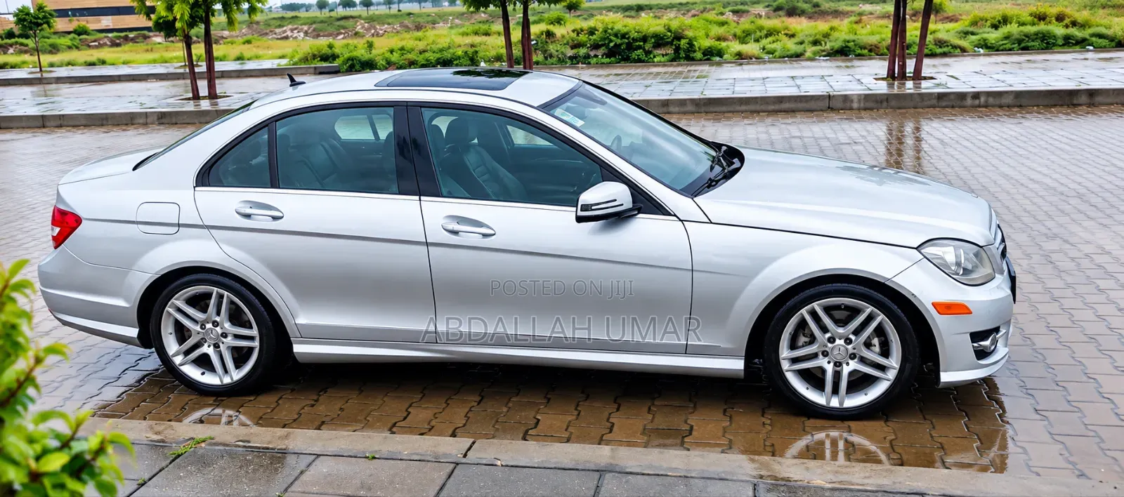 Mercedes-Benz C300 Sport 4Matic Sedan AWD (3.5L 6cyl 7A) 2013 Silver