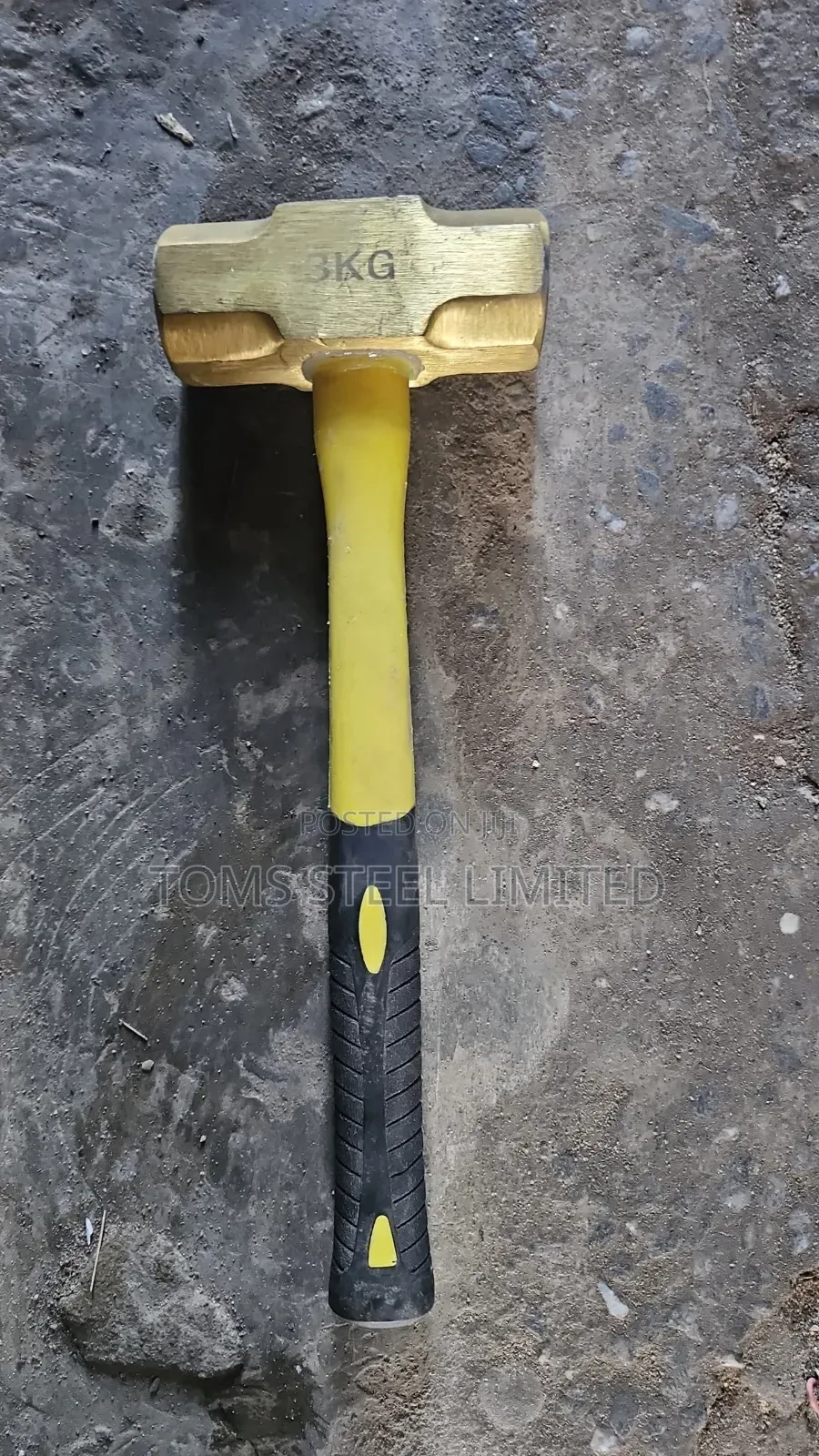 3" and 2" Brass Hammer