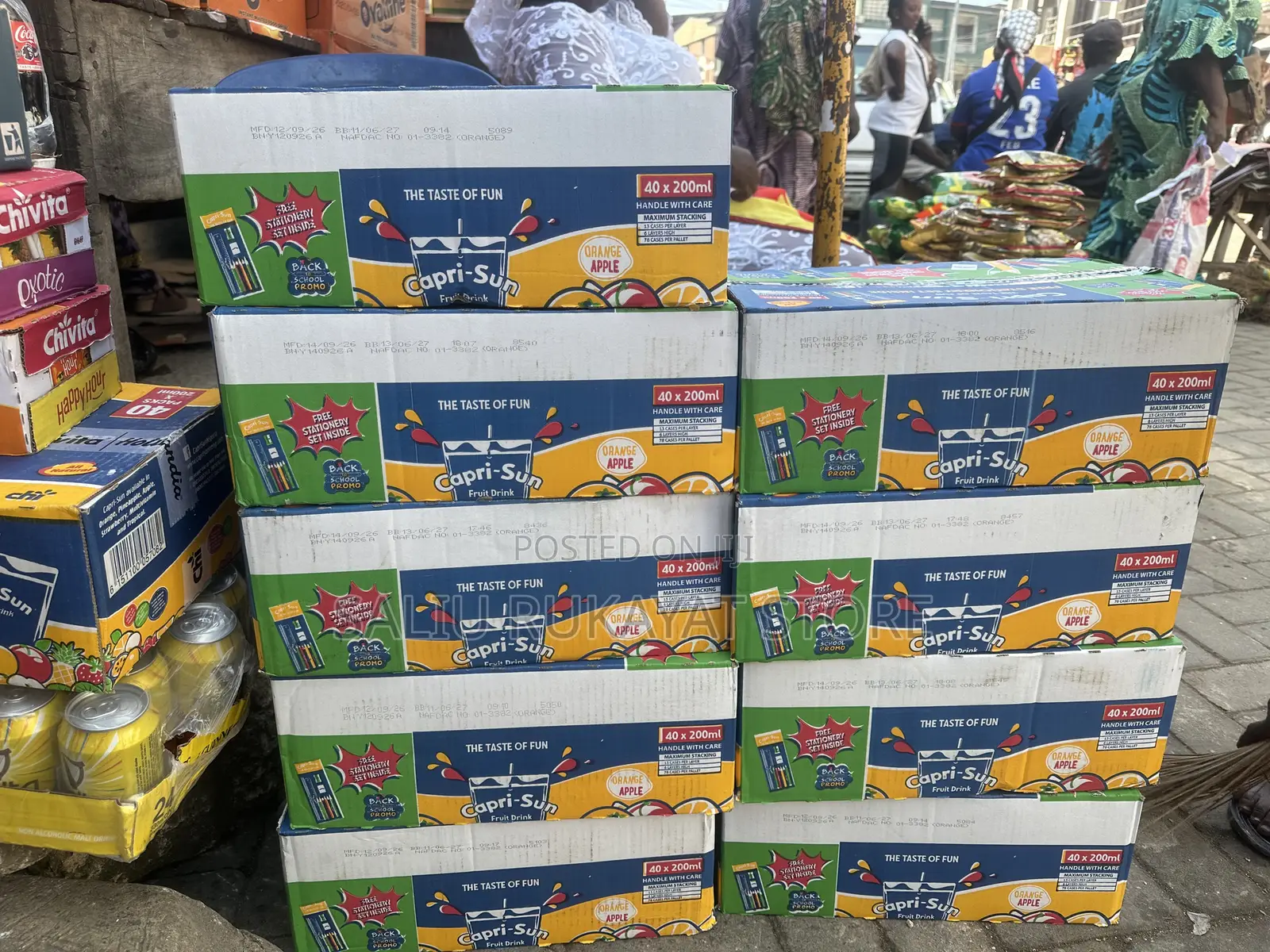 Caprisun Orange Juice