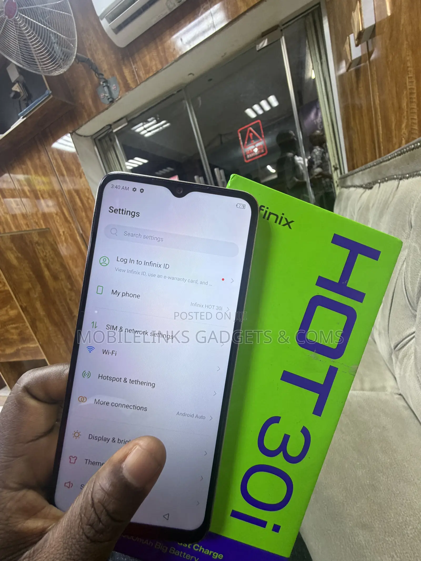 Infinix Hot 30i 128 GB Gold