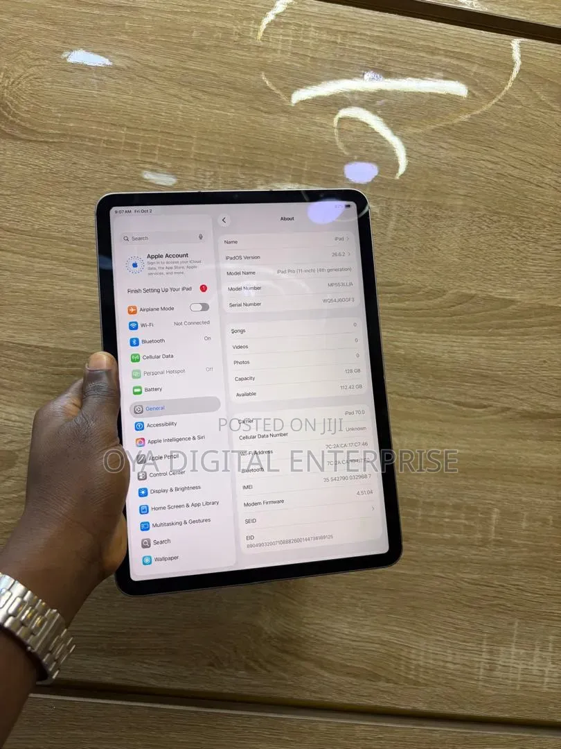 Apple iPad Pro 11 (2022) 128 GB Gray