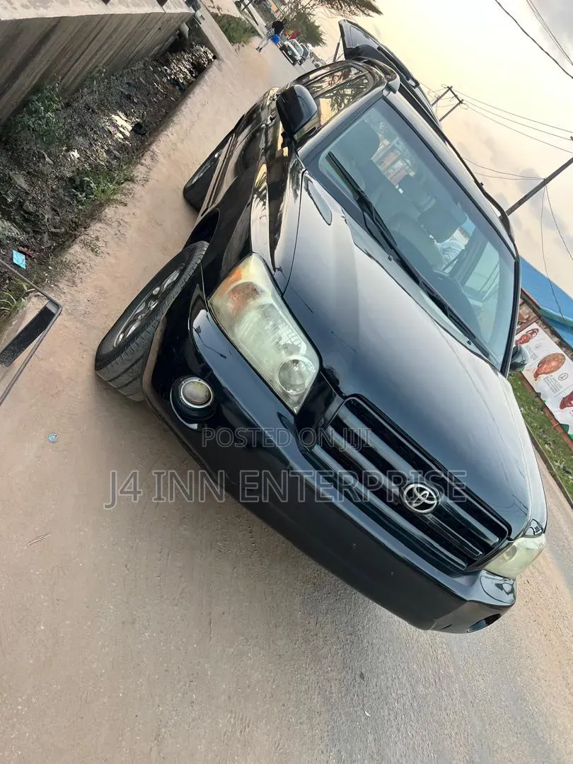 Toyota Highlander 2006 Black