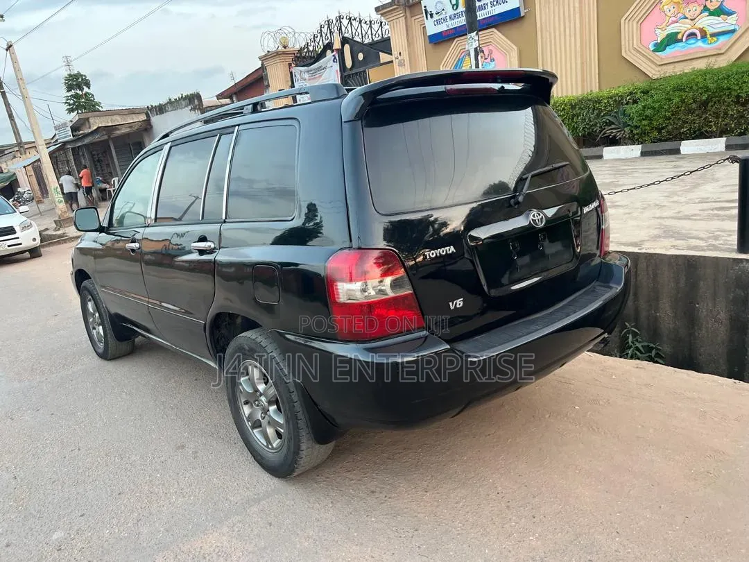 Toyota Highlander 2006 Black