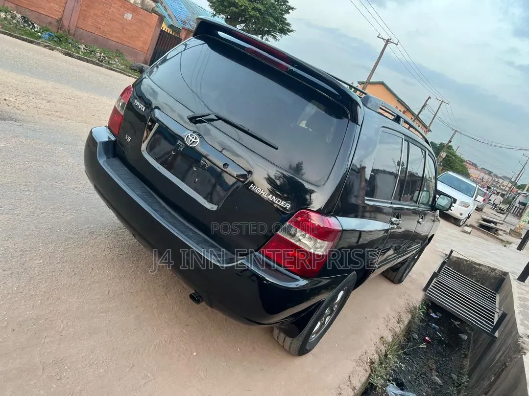 Toyota Highlander 2006 Black