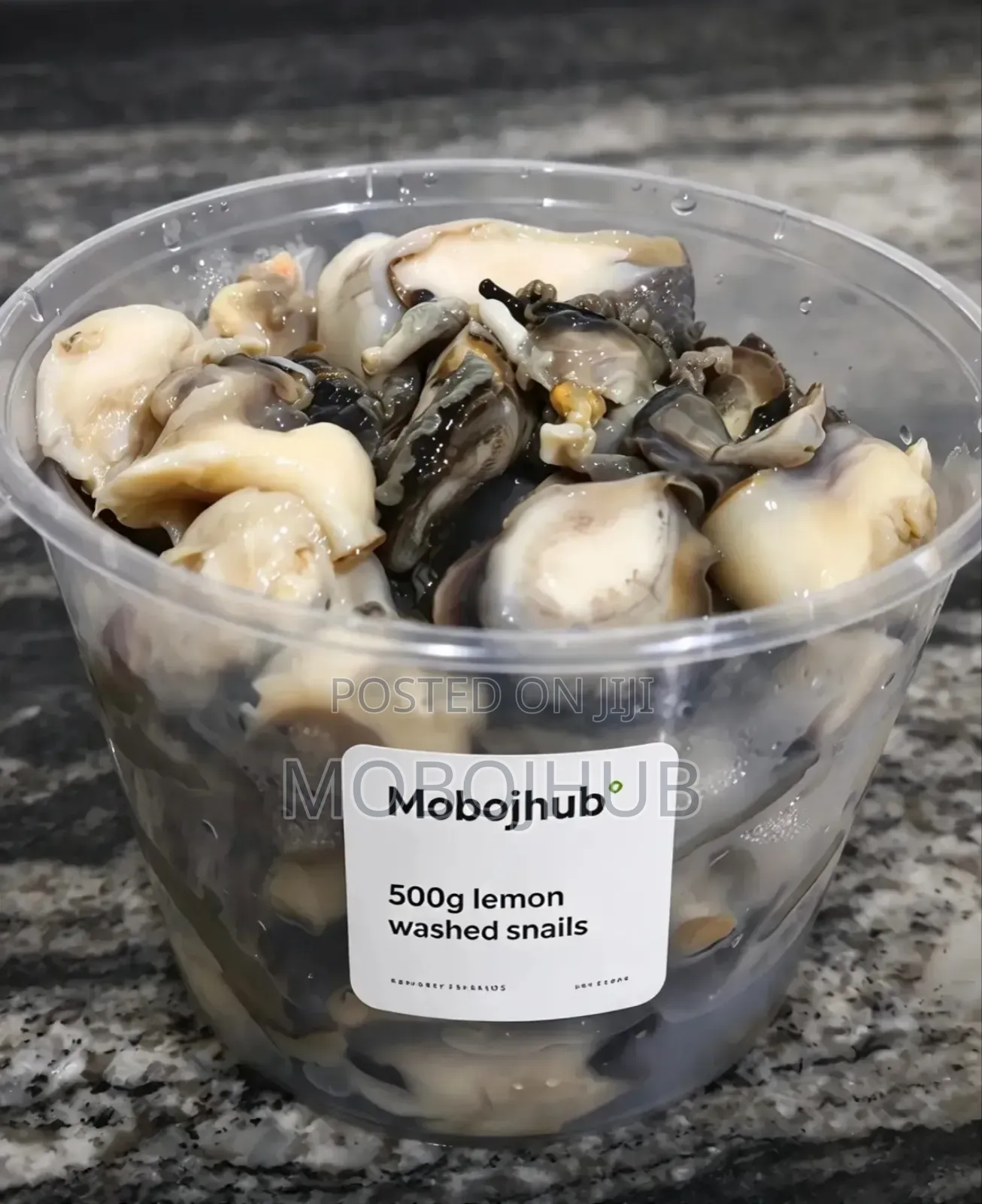 Mobojhub Cleaned and Premium Lemon Washed Snails 500g