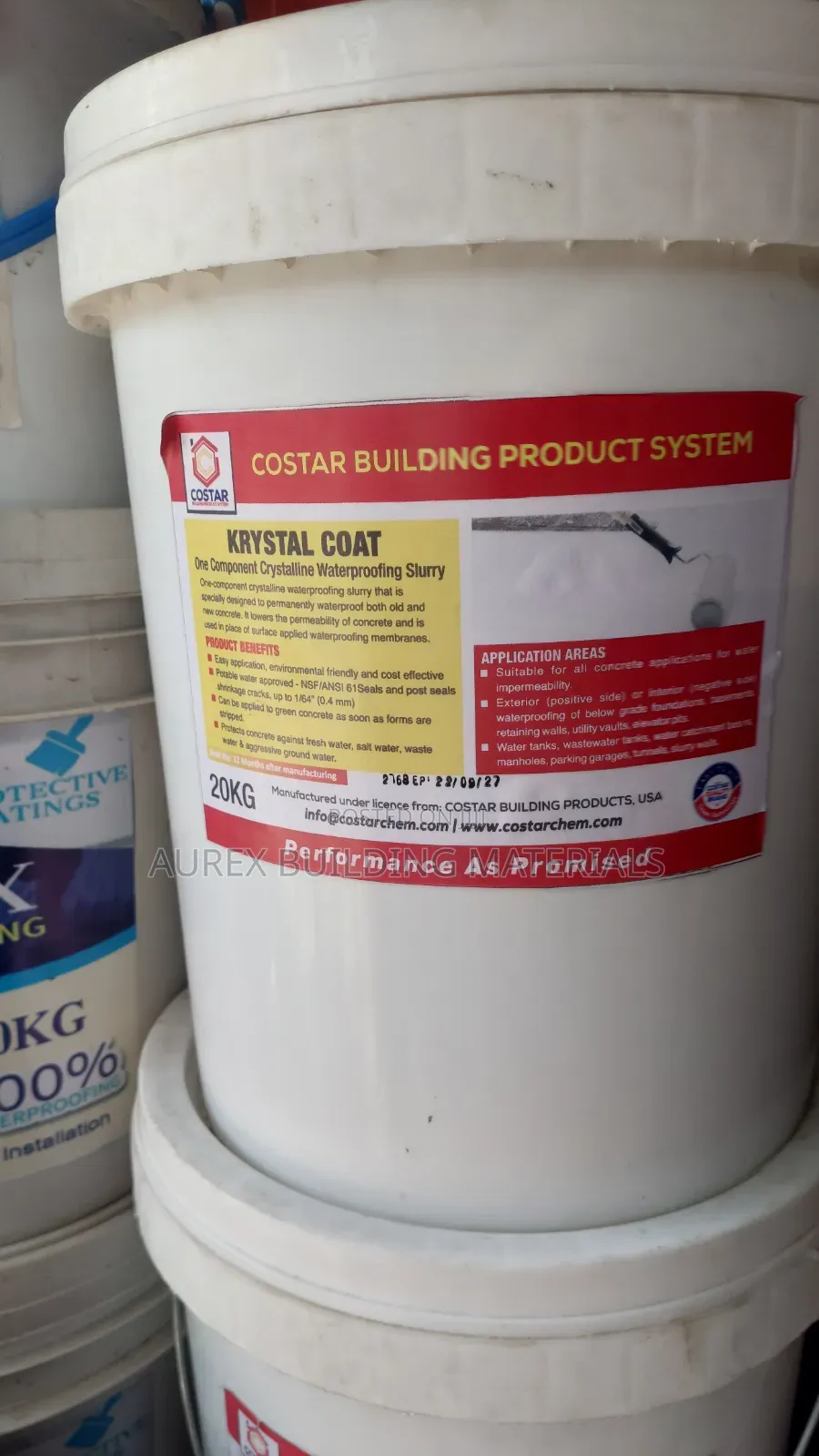Krystal Coat Waterproofing Costar Krystal Coat – 20kg