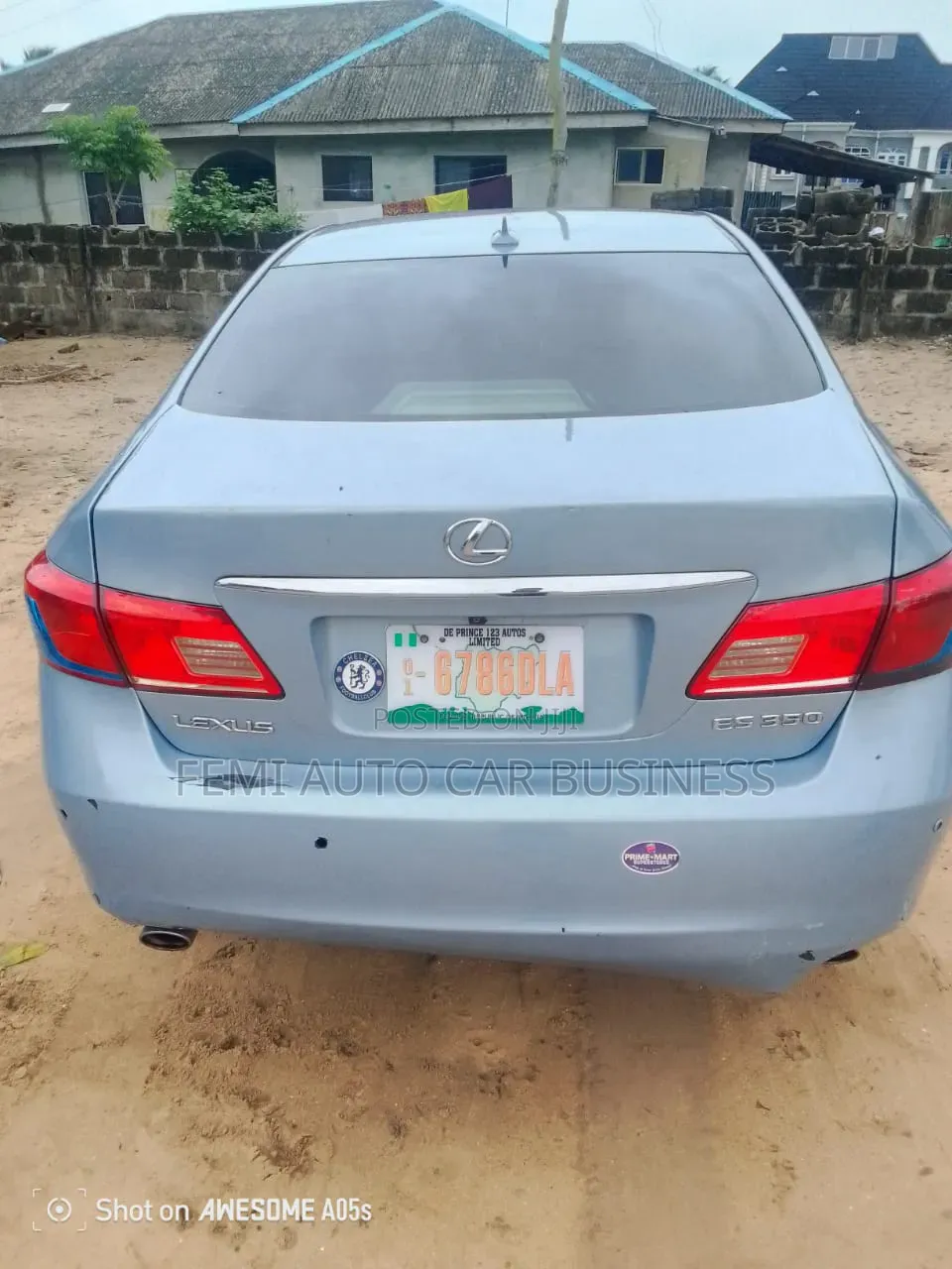Lexus ES 350 2008 Blue