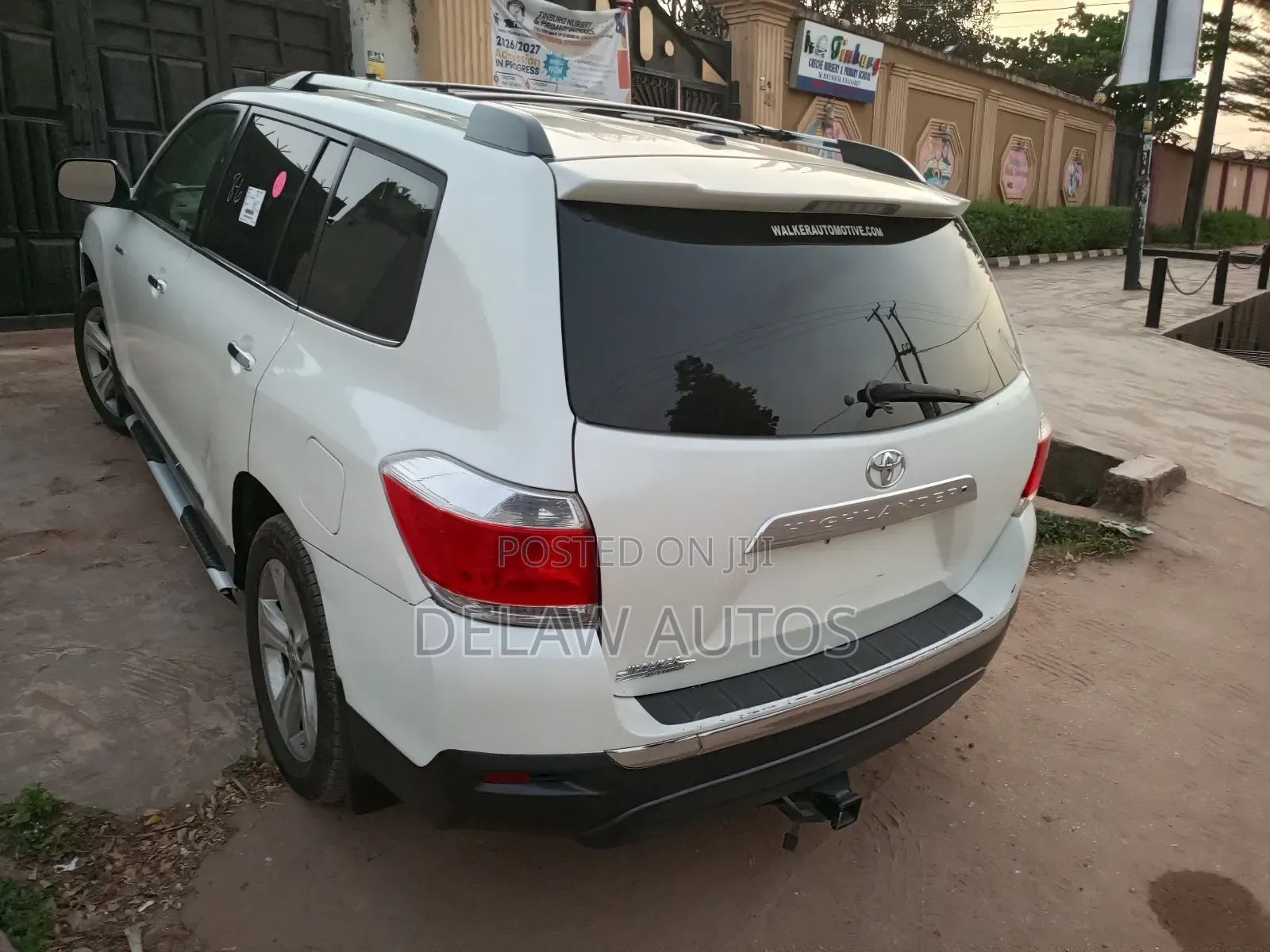 Toyota Highlander 2012 White