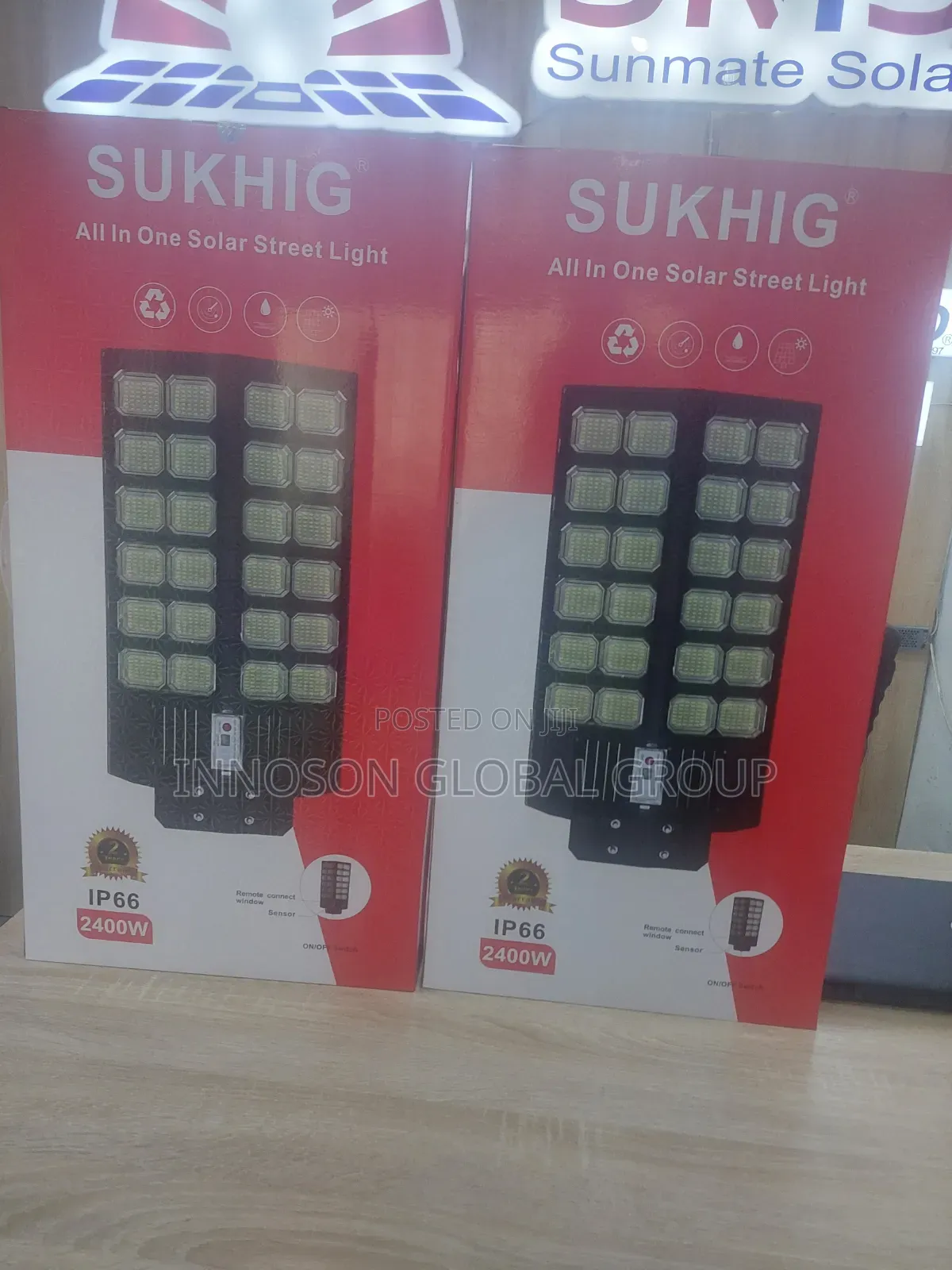 24eye Sukhig Solar Street Lights