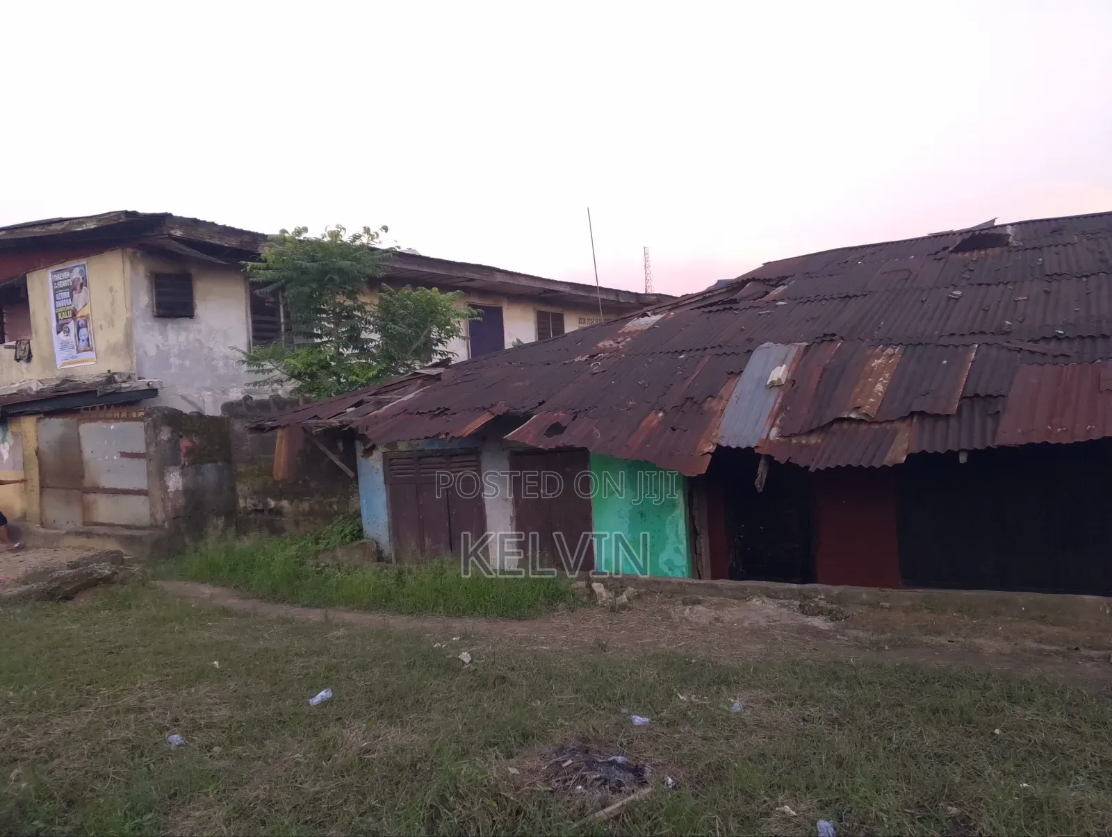 One and Half Plot of Land With a Face Me and Face You Bungalow Inside
