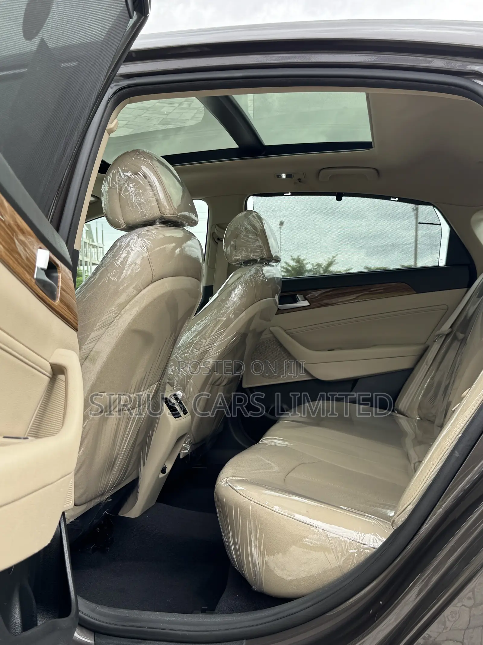 Hyundai Sonata Limited 2.0T Seban (2.0L 4cyl 6A) 2016 Brown