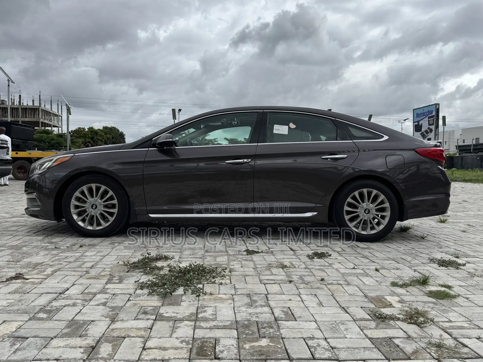 Hyundai Sonata Limited 2.0T Seban (2.0L 4cyl 6A) 2016 Brown