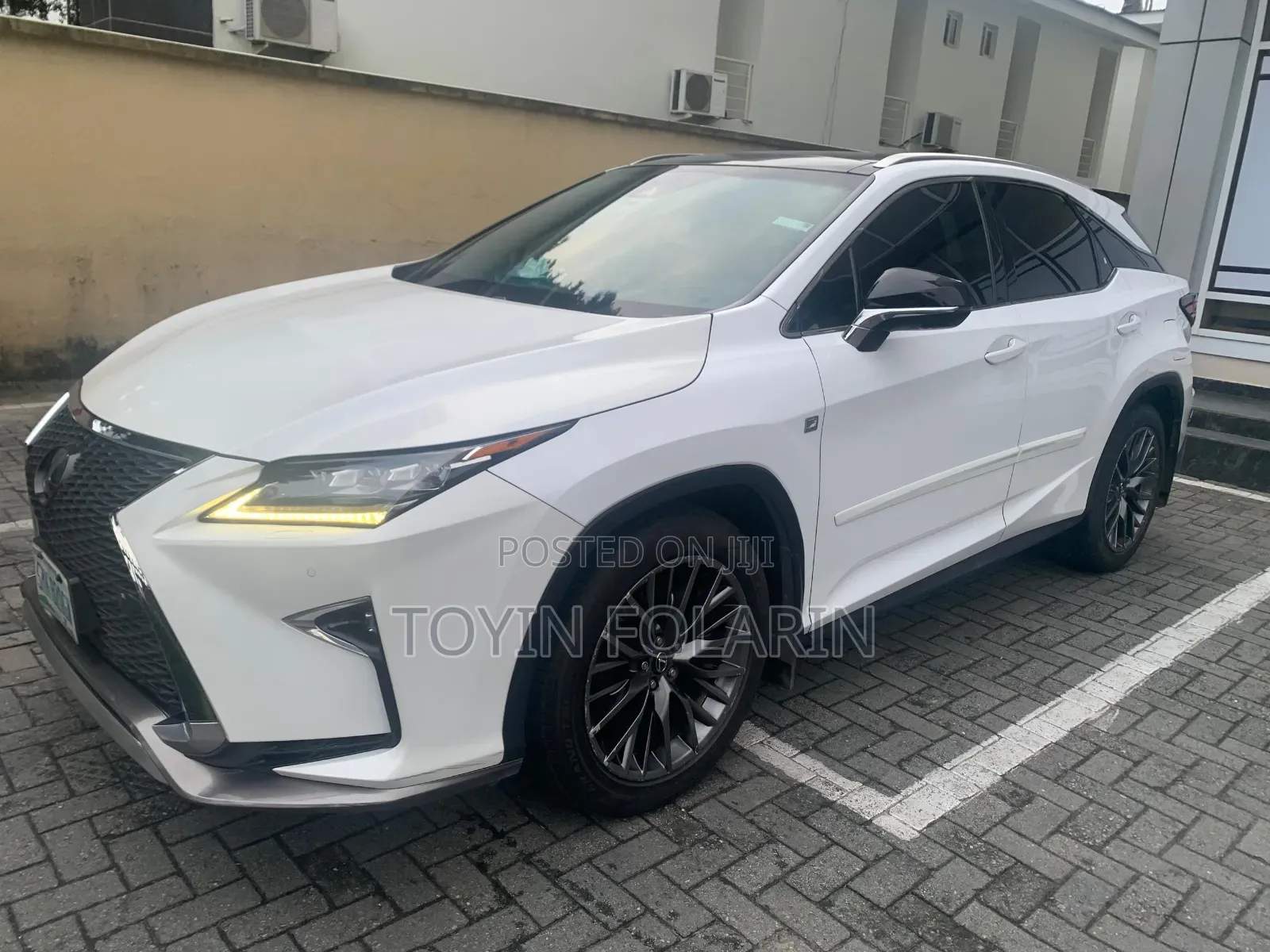 Lexus RX 350 F Sport AWD 2019 Off white